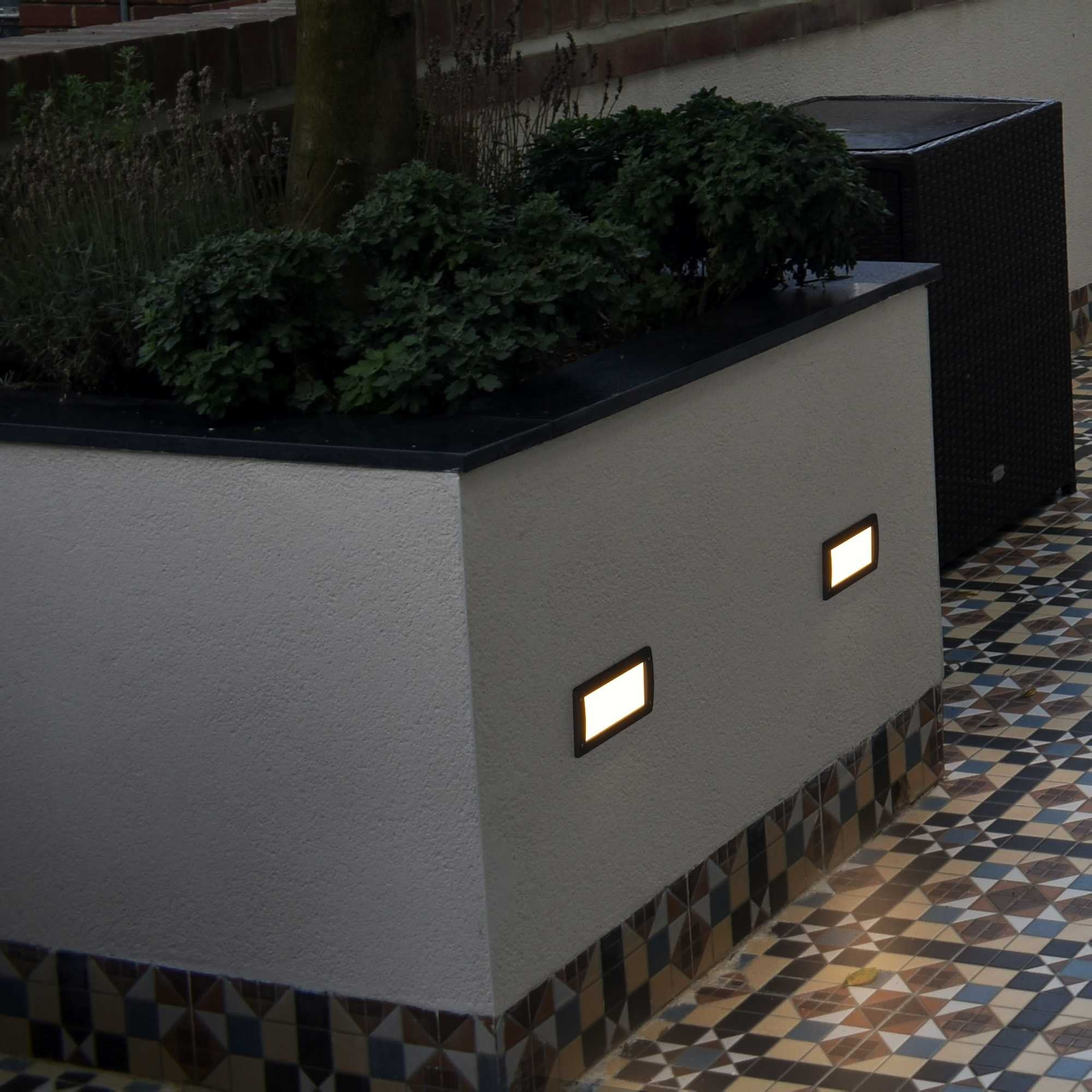 Baliza empotrable LED Fumagalli LETI 300 E27 6W