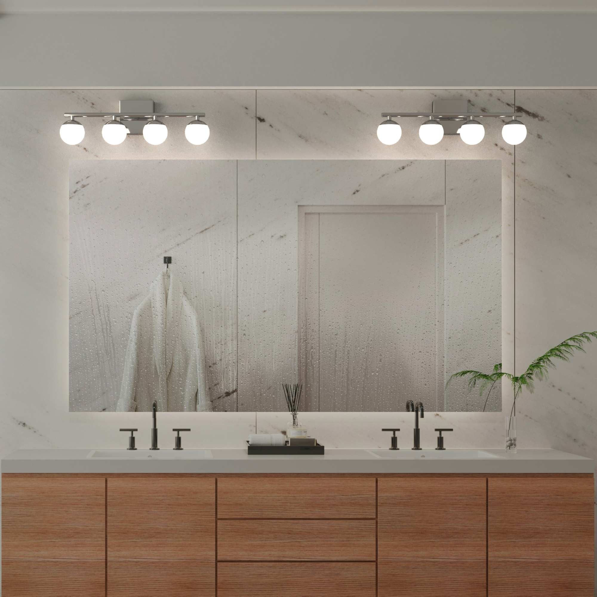 Aplique LED para baño - Esferas - 12W - 4000K