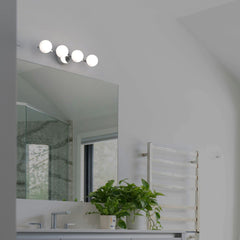 Aplique LED para baño - Esferas frontales - 12W - 4000K