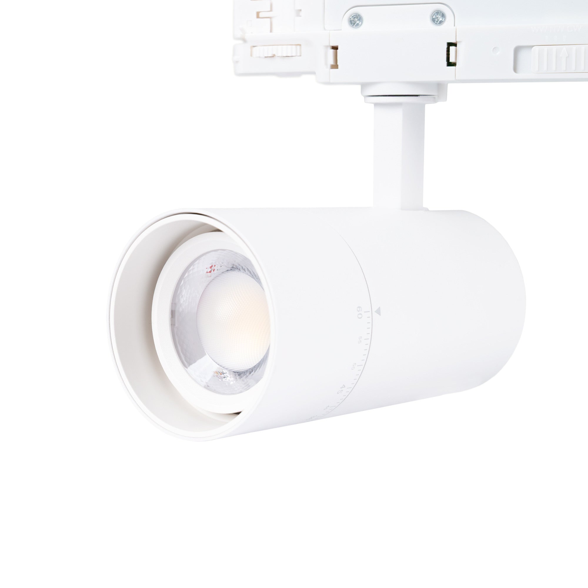Proyector LED para carril trifásico - Potencia ajustable + ZOOM: 15W/20W/25W - CCT