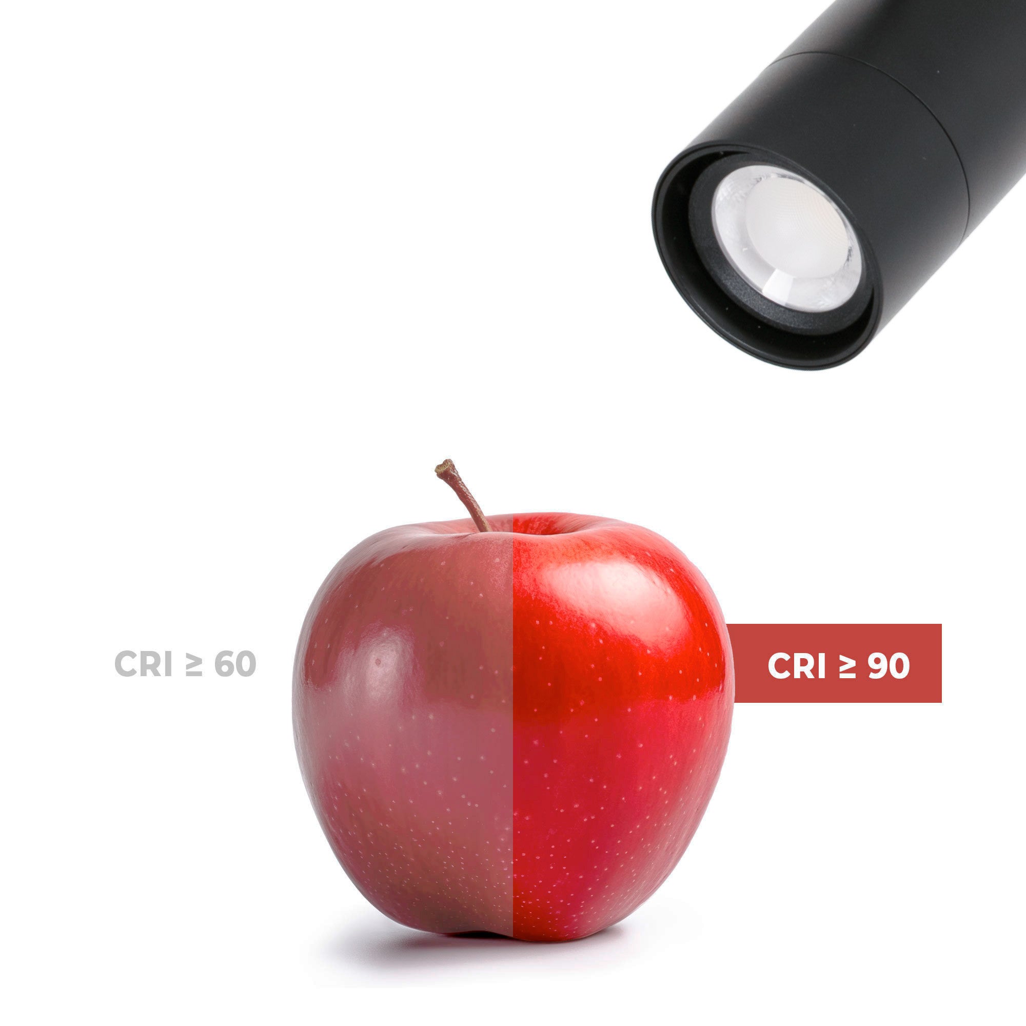 Proyector LED para carril trifásico - Potencia ajustable + ZOOM: 15W/20W/25W - CCT