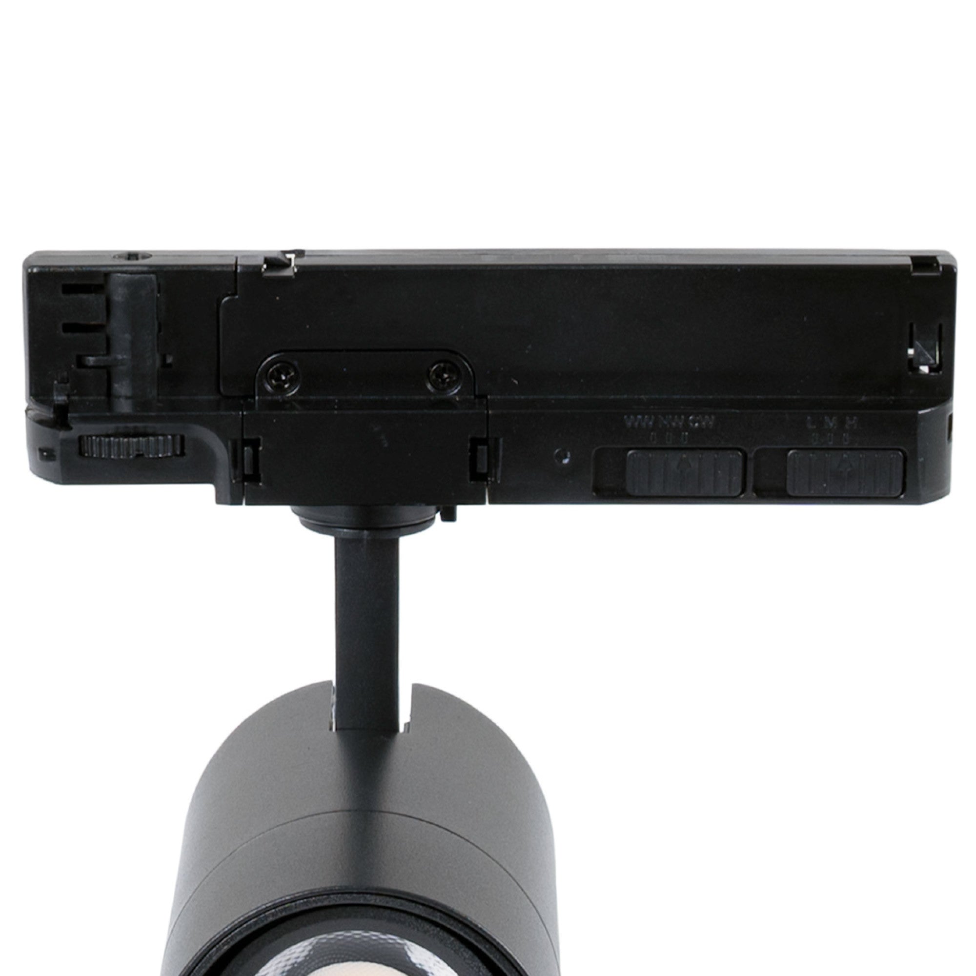 Proyector LED para carril trifásico - Potencia ajustable + ZOOM: 15W/20W/25W - CCT