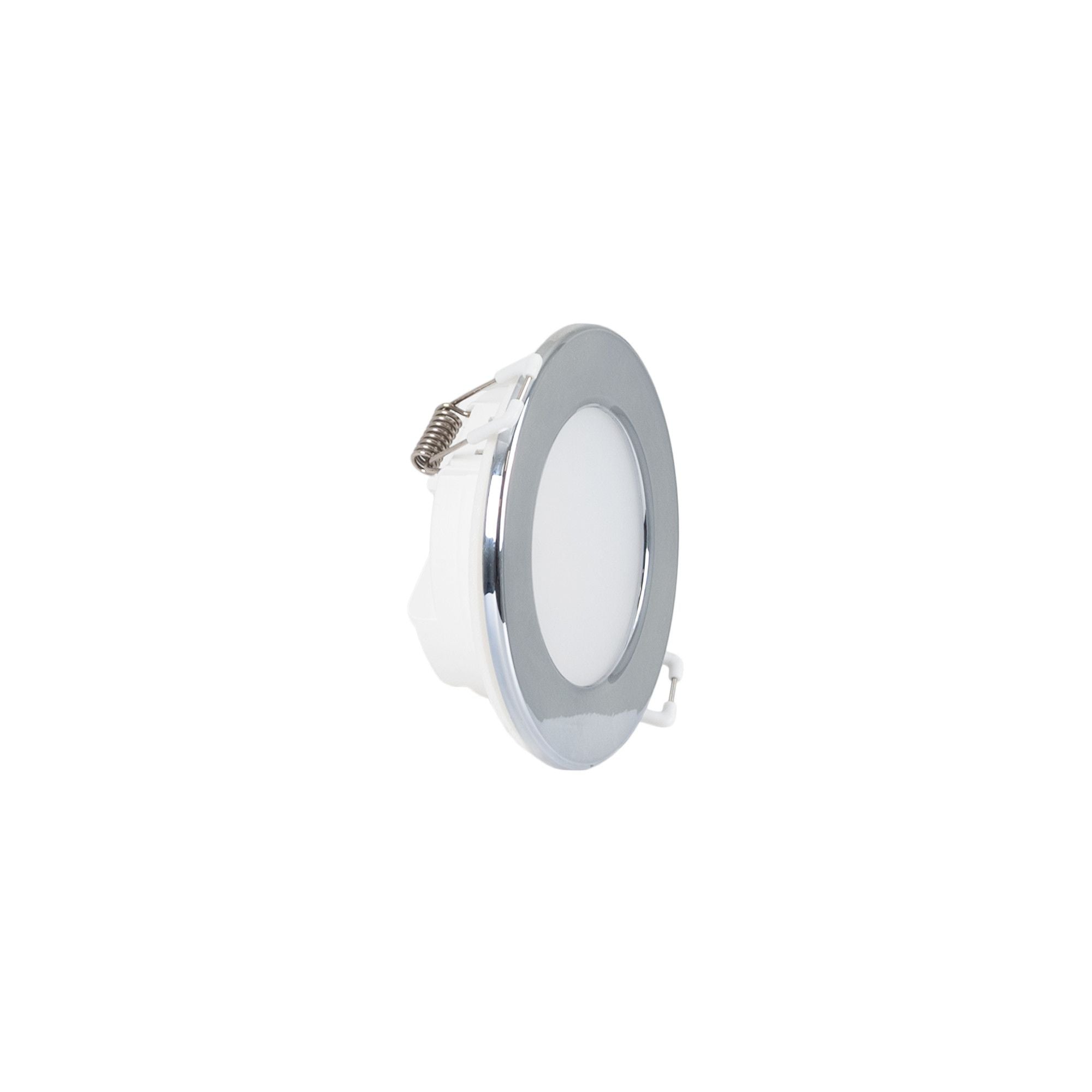 Kit Downlight LED exterior 5W - IP65 - Aro intercambiable - TRIAC regulable - Corte Ø68mm
