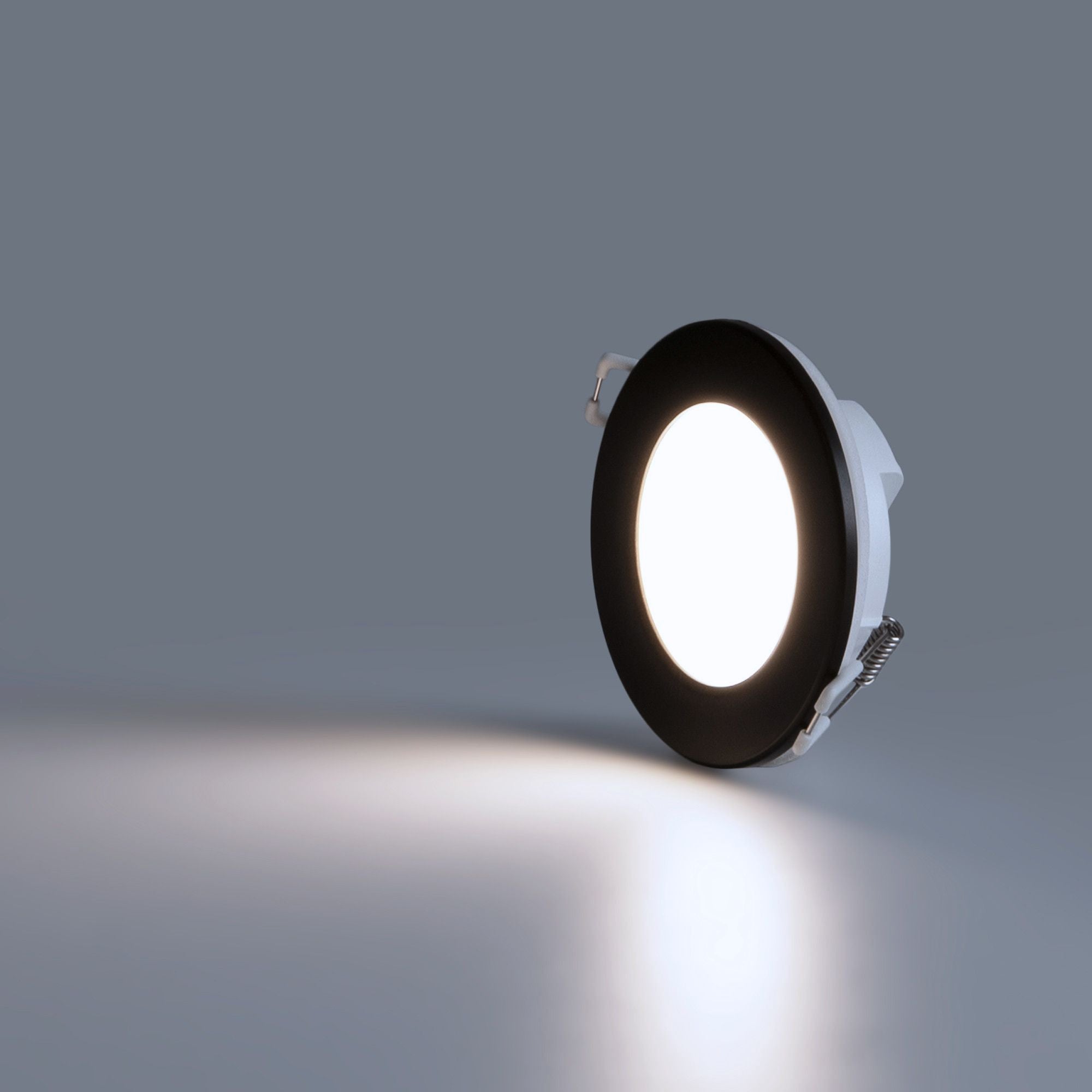 Kit Downlight LED exterior 5W - IP65 - Aro intercambiable - TRIAC regulable - Corte Ø68mm