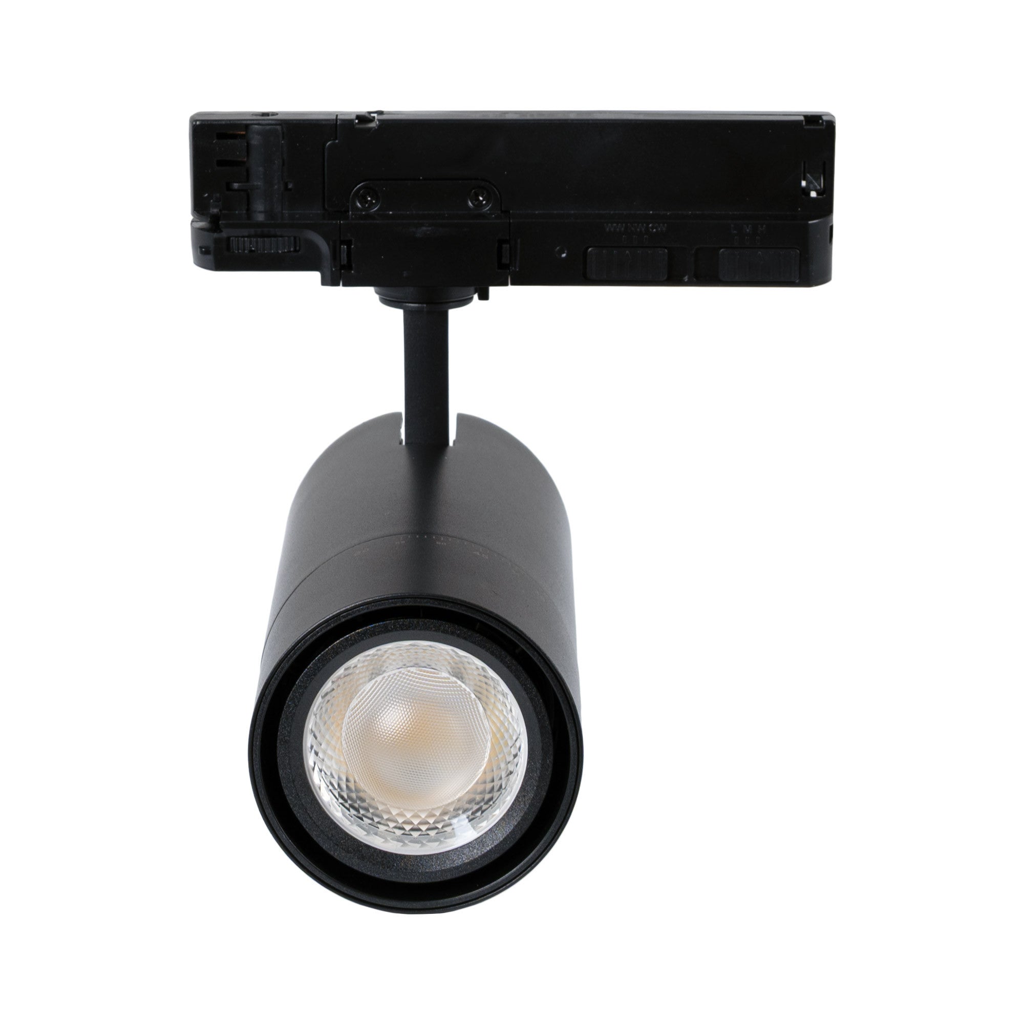 Proyector LED para carril trifásico - Potencia ajustable + ZOOM: 25W/30W/35W - CCT