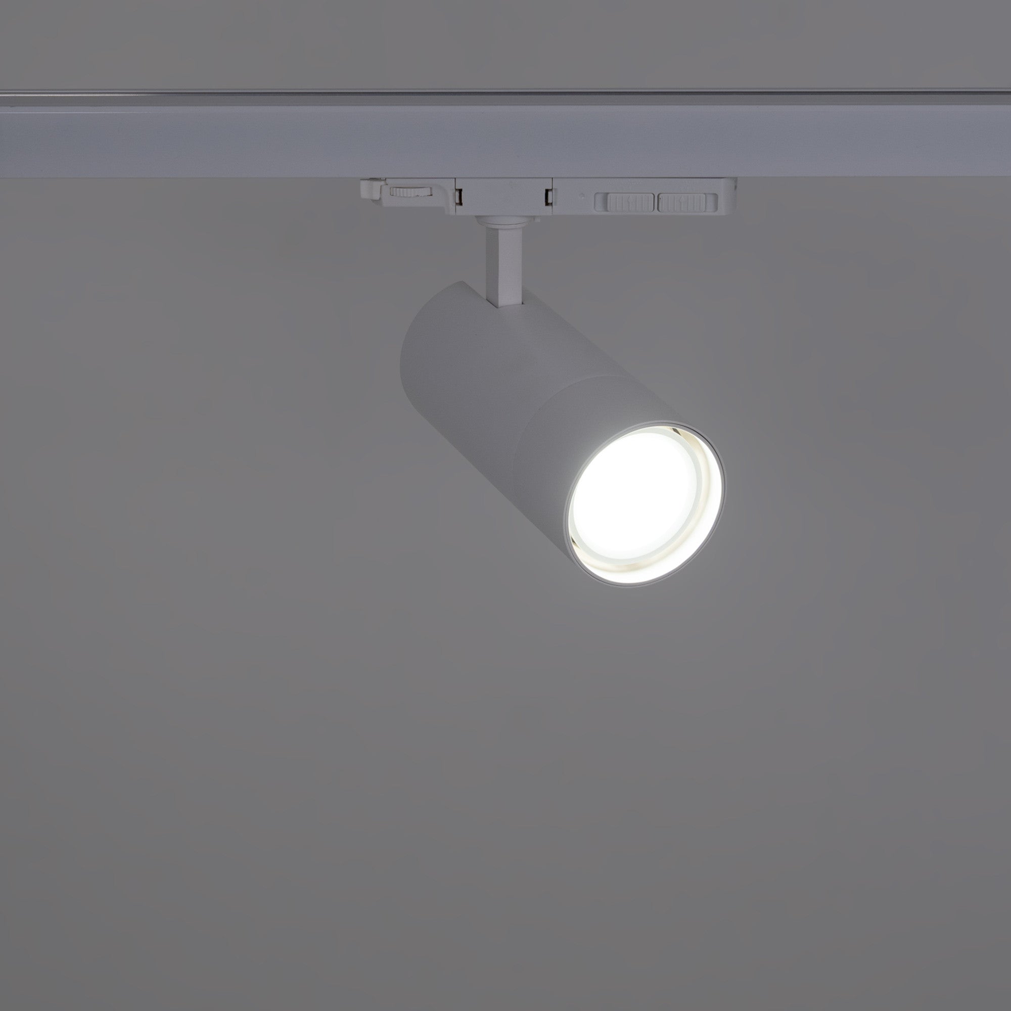 Proyector LED para carril trifásico - Potencia ajustable + ZOOM: 25W/30W/35W - CCT