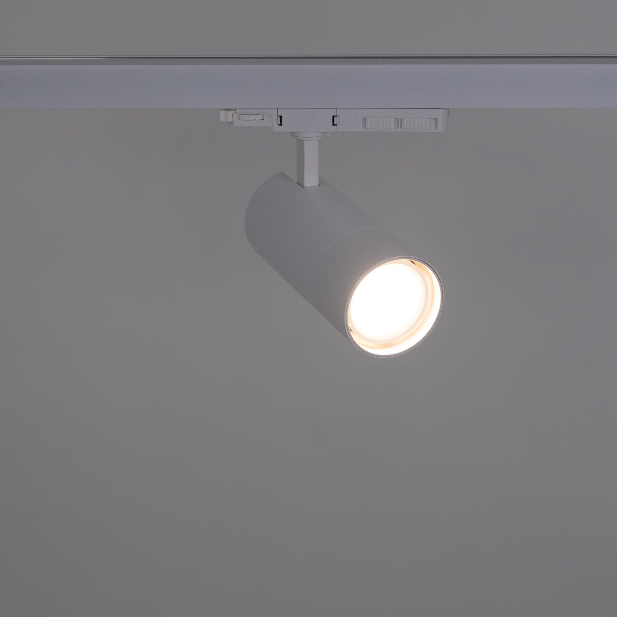 Proyector LED para carril trifásico - Potencia ajustable + ZOOM: 25W/30W/35W - CCT