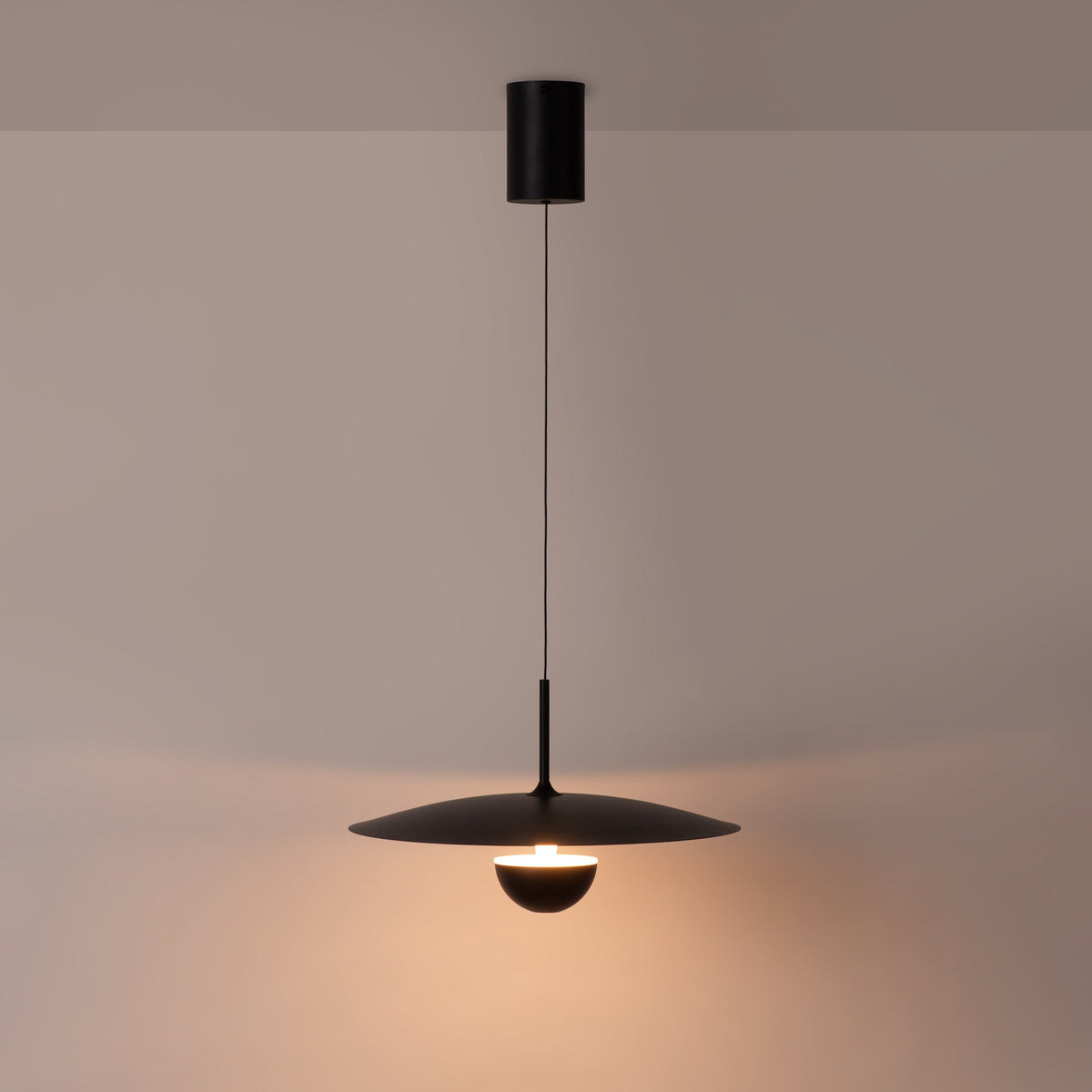 Lámpara colgante LED "MAGNUS" - ⌀38cm - 9W - 2700K - Driver Eaglerise - Chip OSRAM