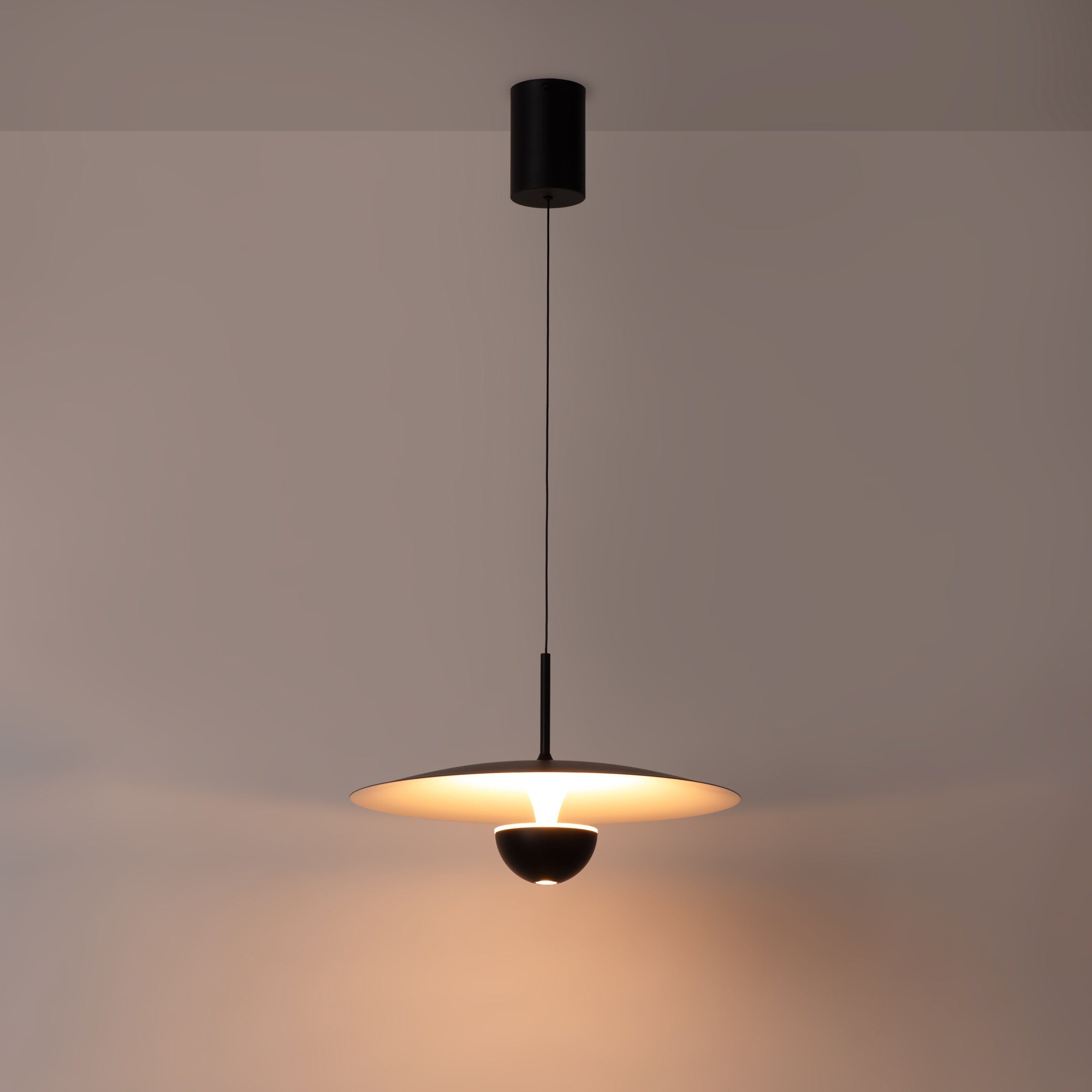 Lámpara colgante LED "MAGNUS" - ⌀38cm - 9W - 2700K - Driver Eaglerise - Chip OSRAM