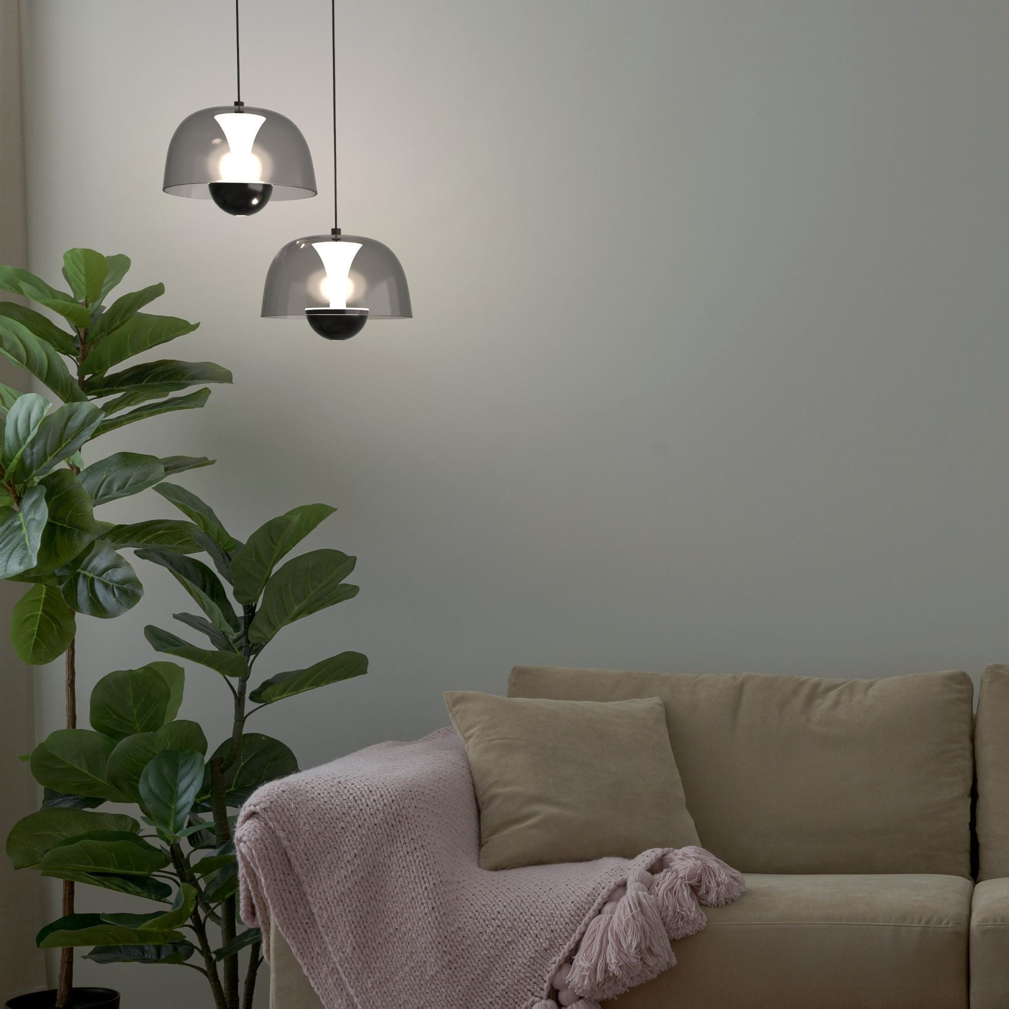 Lámpara colgante LED "GALEN" - 9W - 2700K - Driver Eaglerise - Chip OSRAM