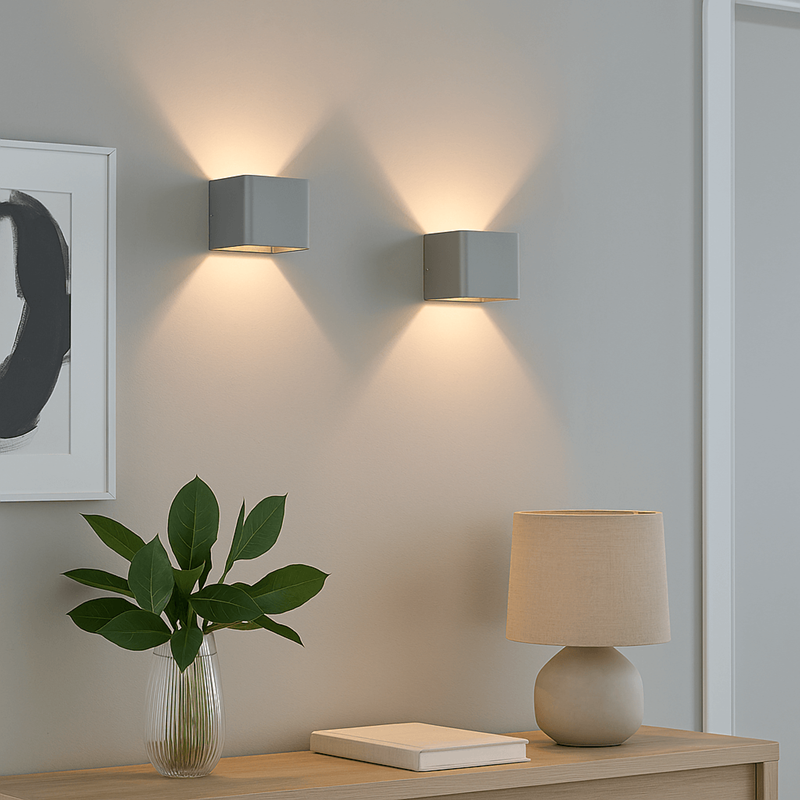 Aplique de pared LED "KUUTIO" 6W 529 lumens