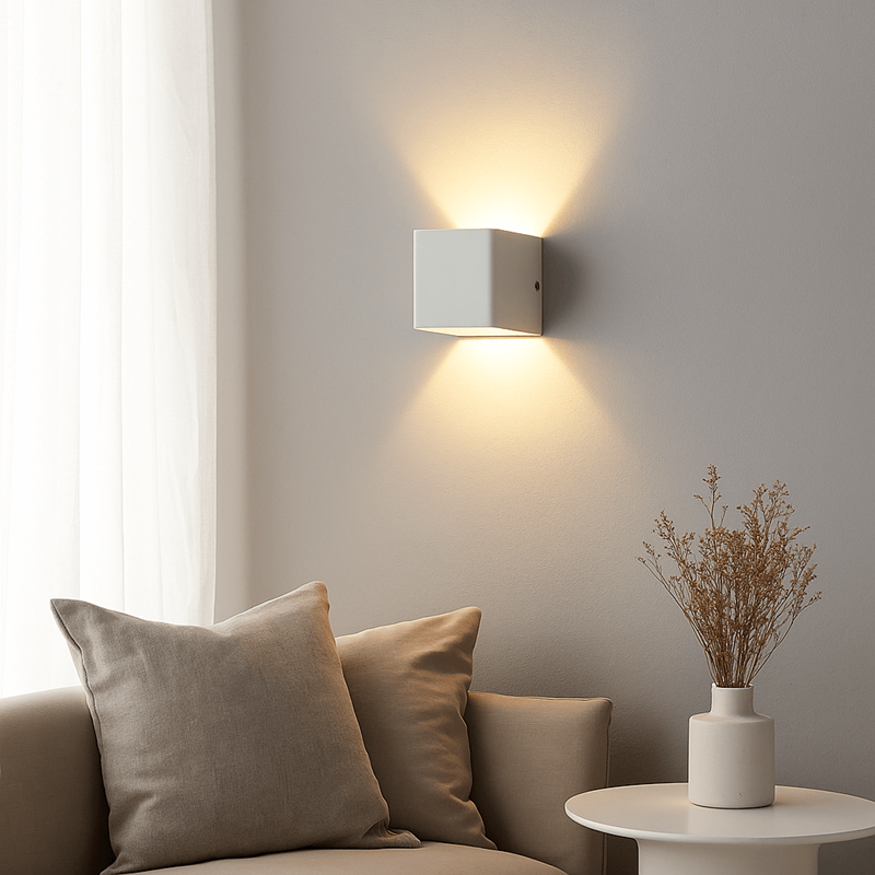 Aplique de pared LED "KUUTIO" 6W 529 lumens