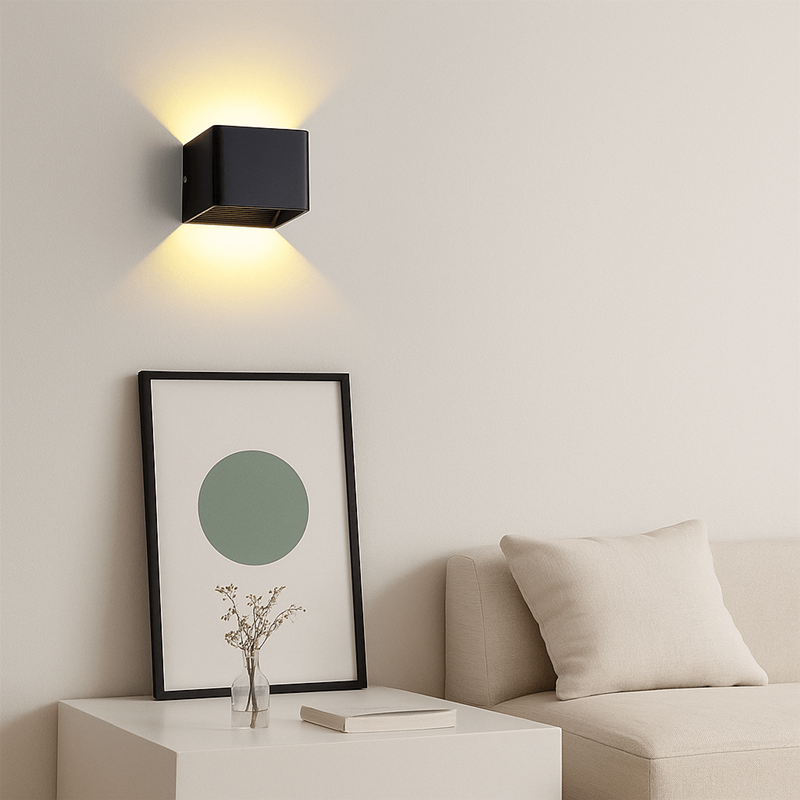 Aplique de pared LED "KUUTIO" 6W 529 lumens