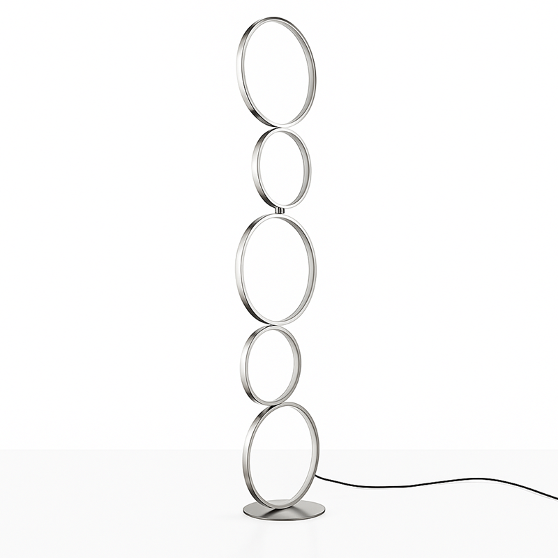 Lámpara de pie LED de aluminio "NATALIE" - 30W - Luz cálida