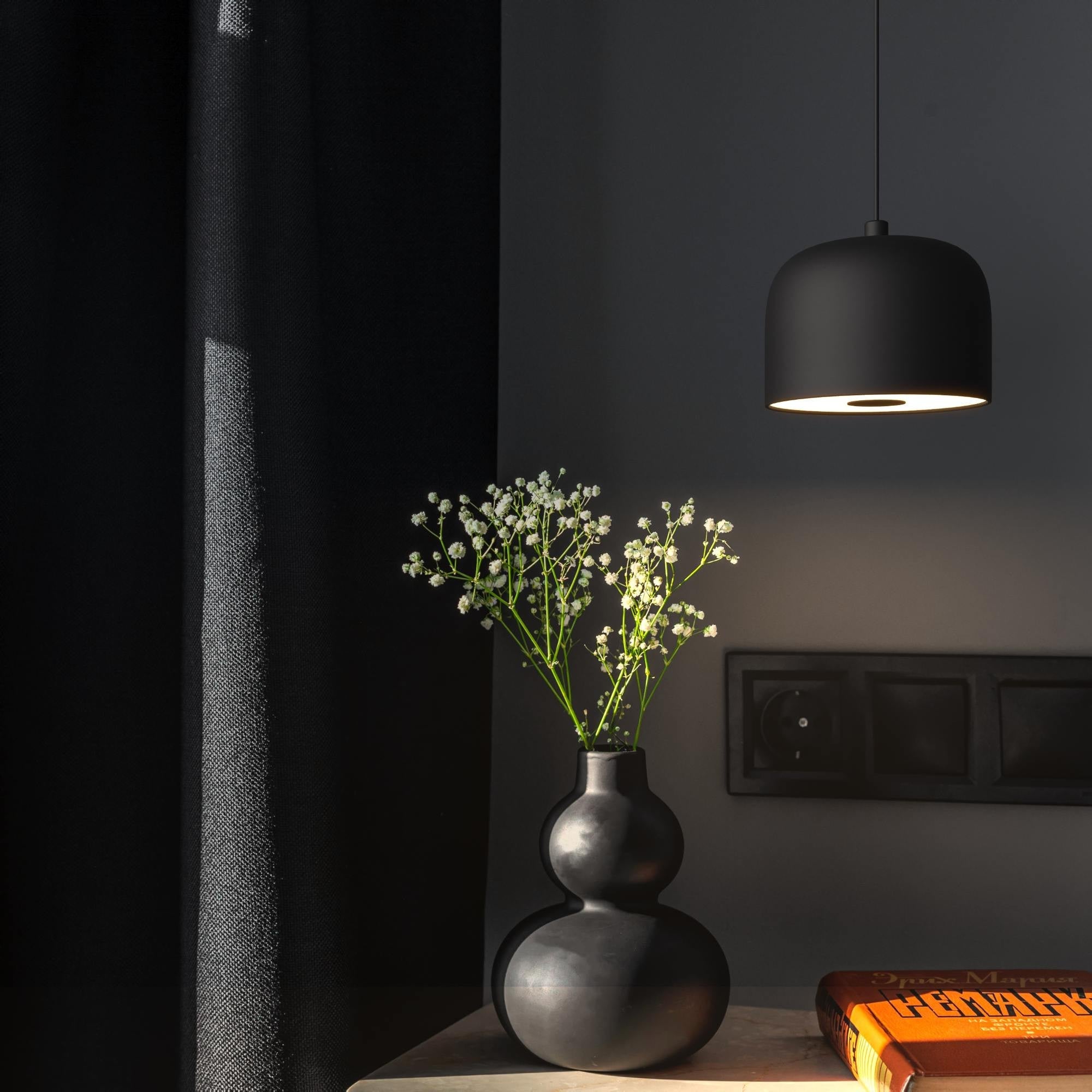 Lámpara colgante LED "LOUIS" - 9W - 2700K - Driver Eaglerise - Chip OSRAM