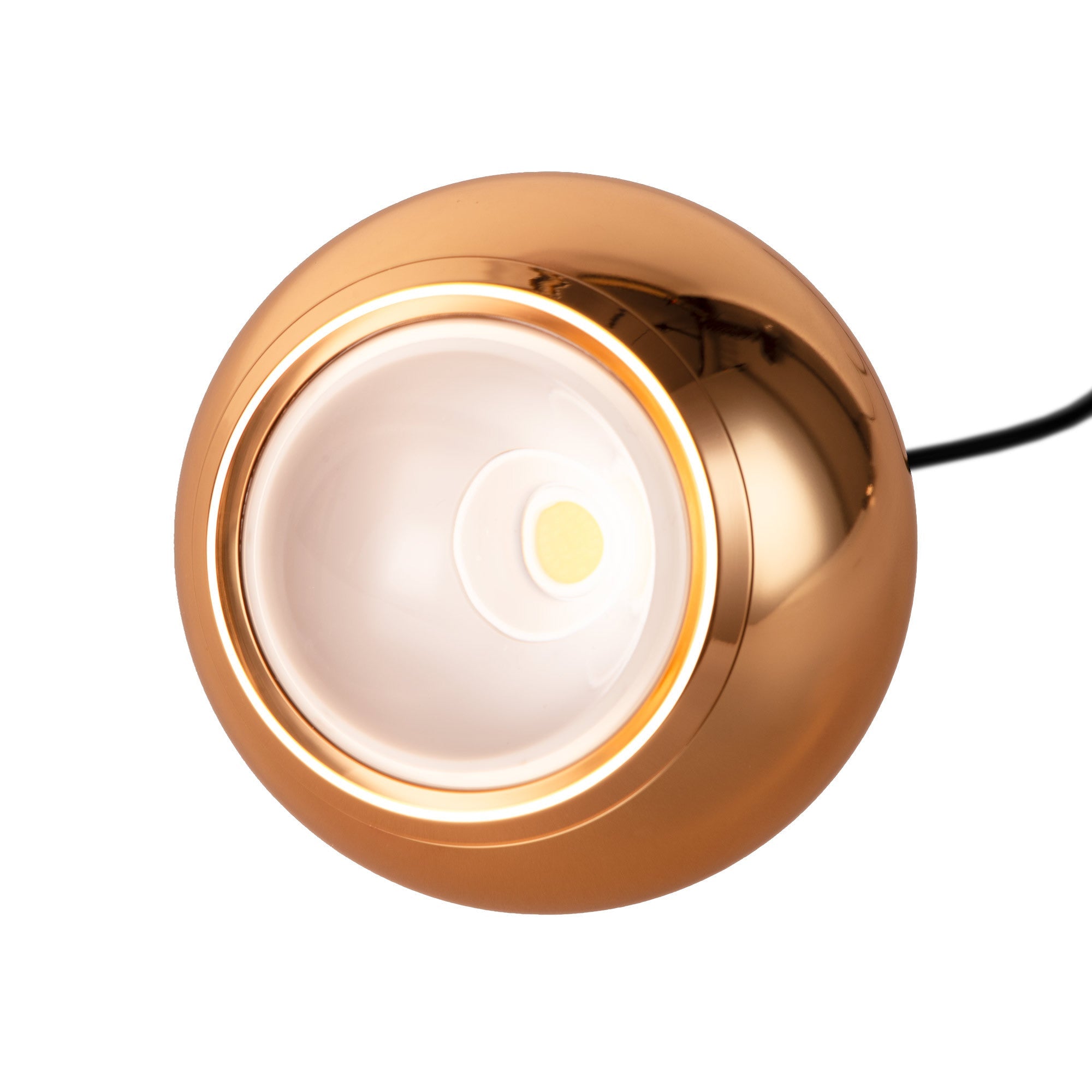 Lámpara colgante LED para carril magnético 48V "JADE"- Ø10 - 7W - 2700K - Chip OSRAM