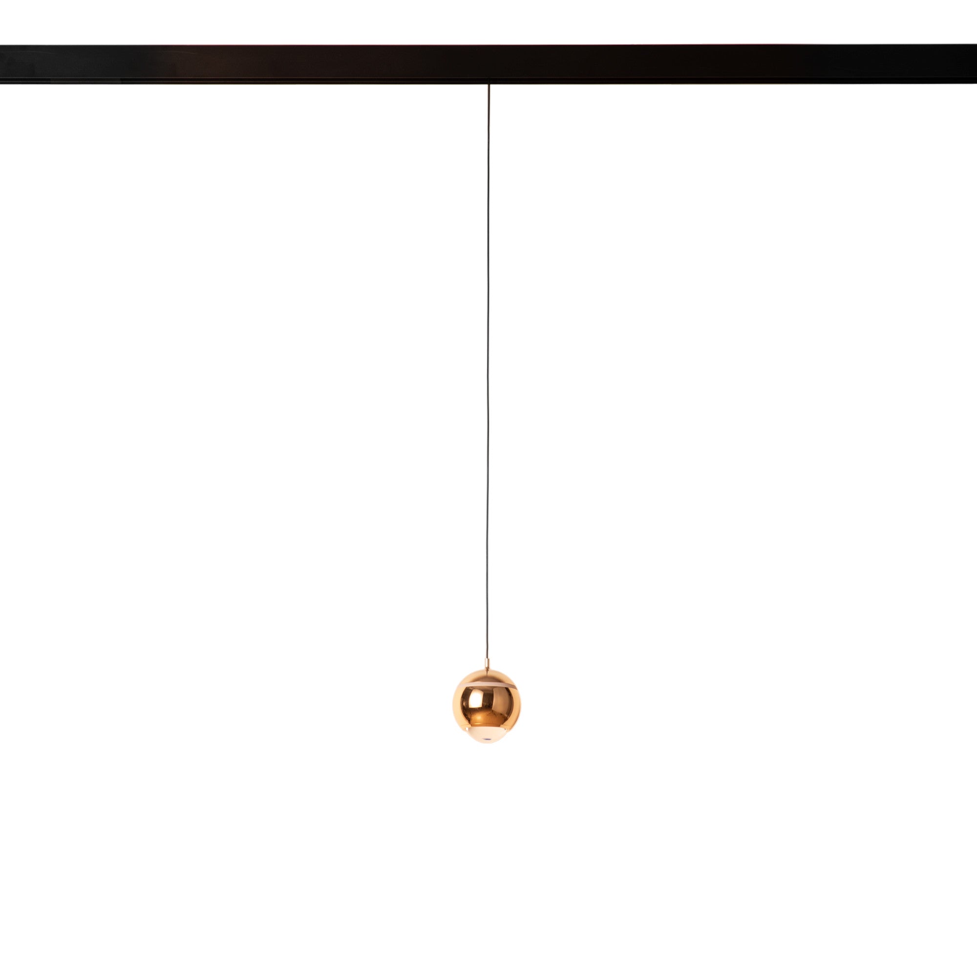 Lámpara colgante LED para carril magnético 48V "JADE"- Ø10 - 7W - 2700K - Chip OSRAM