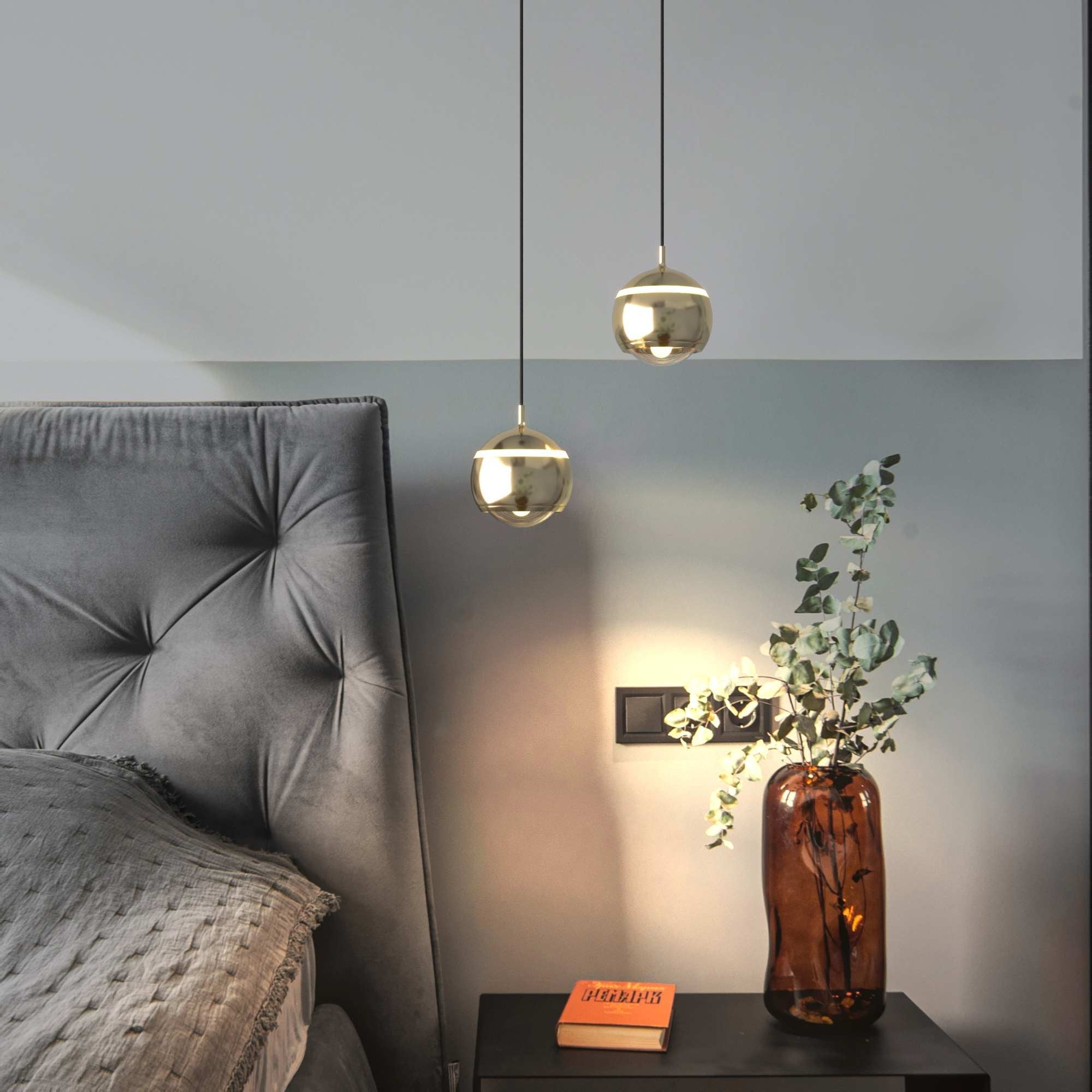 Lámpara colgante LED "AURA" - 7W - 2700K - Driver Eaglerise - Chip OSRAM