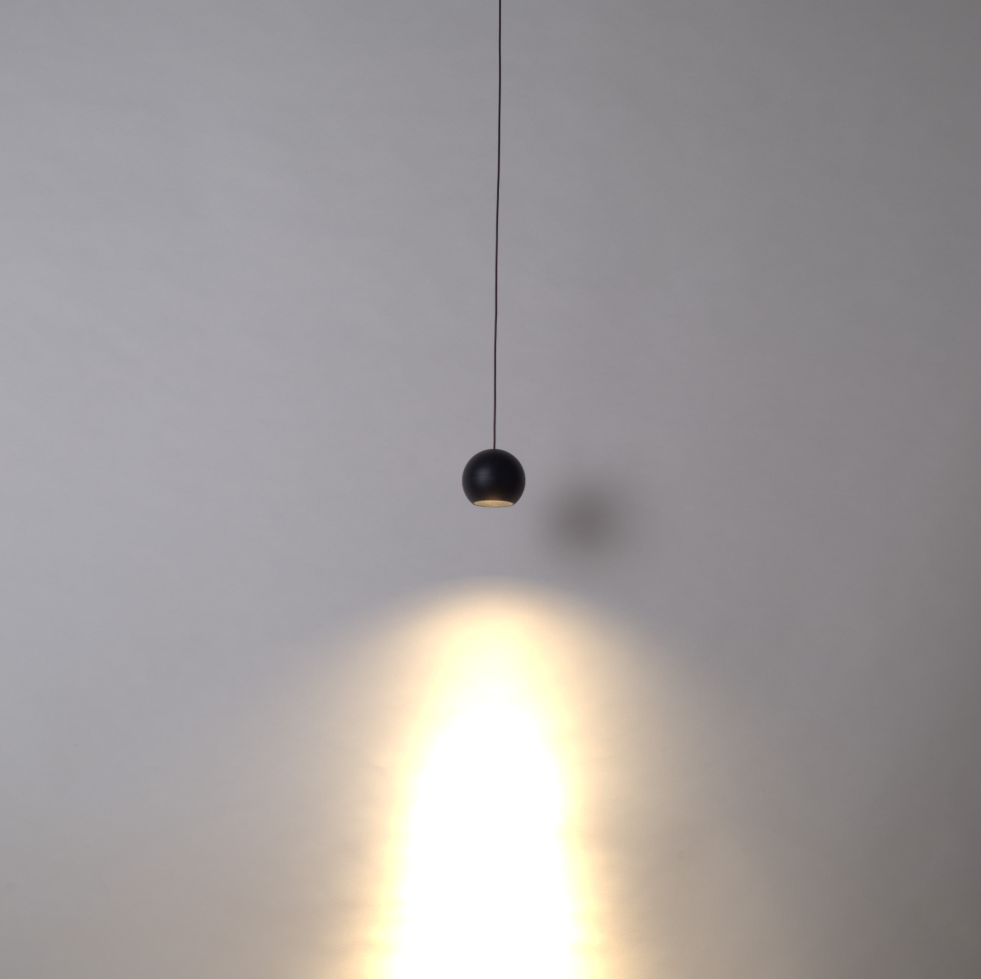 Lámpara colgante LED para carril magnético 48V "SELENE"- 9W - 2700K - Chip OSRAM