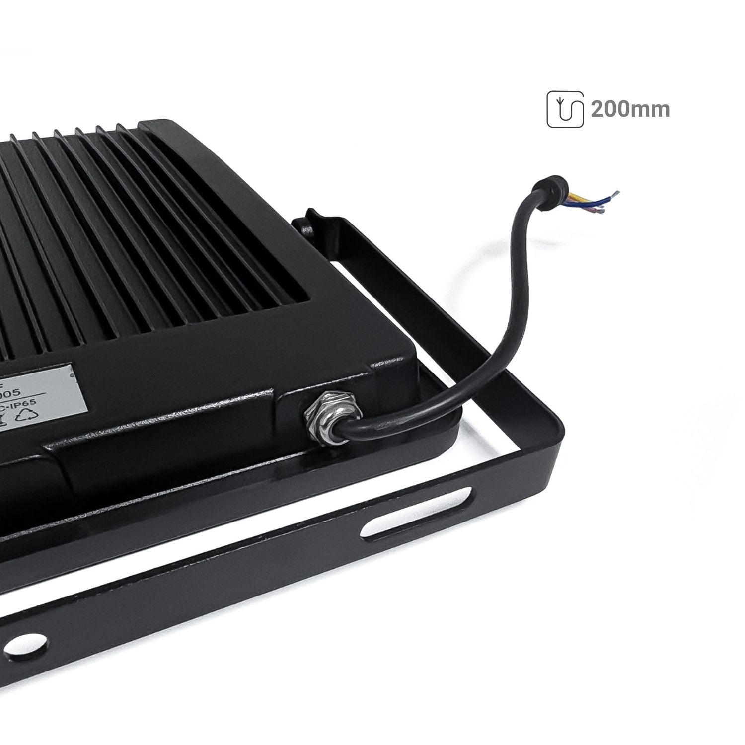 Proyector LED exterior - 150W - Negro - IP65 - 6000K