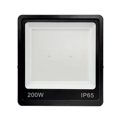 Proyector LED exterior - 200W - Negro - IP65 - 6000K
