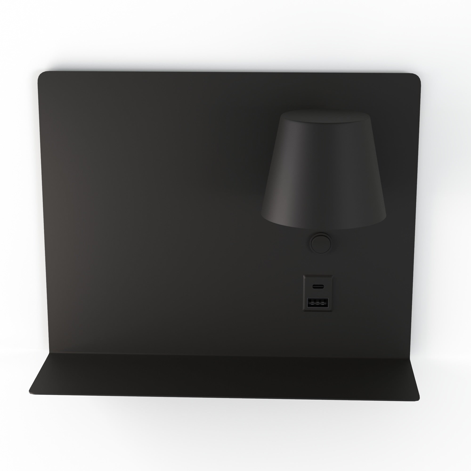 Aplique de pared para lectura con puerto USB y USBC "BASKOP" - 6W - Izquierda y Derecha