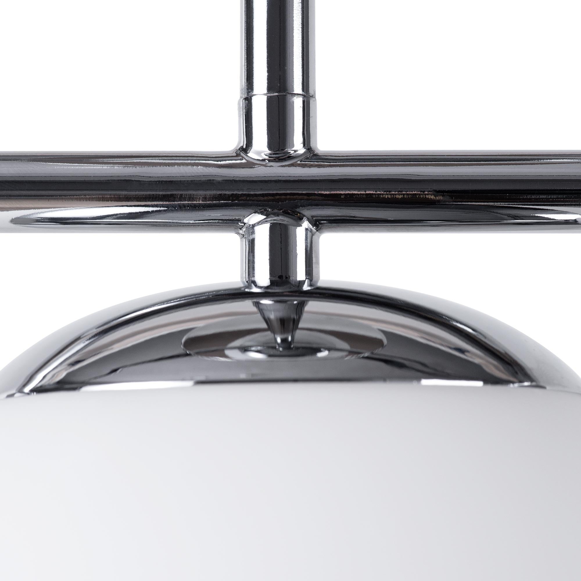 Lámpara de techo triple bolas cristal "TALÍ" - 3xE27