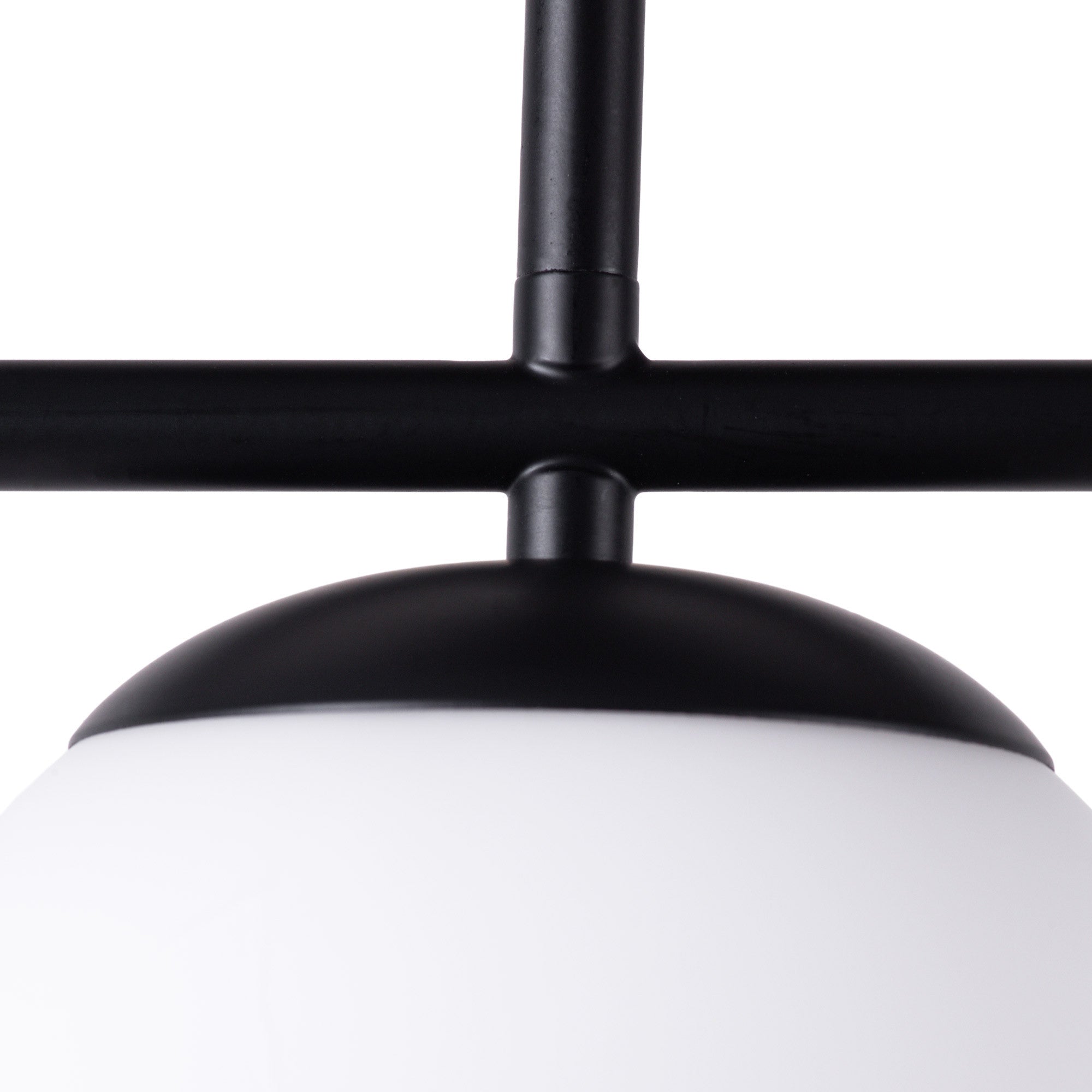 Lámpara de techo triple bolas cristal "TALÍ" - 3xE27