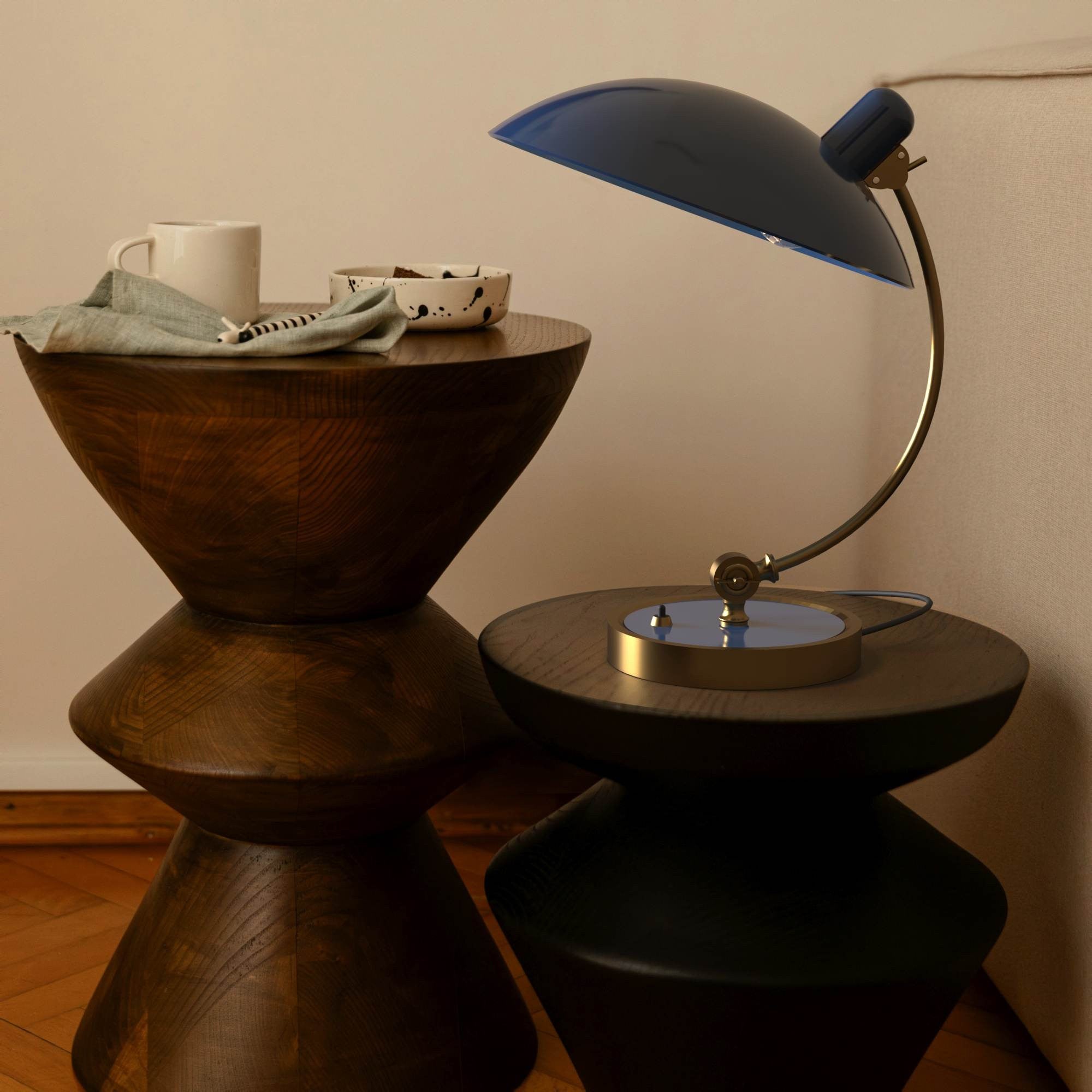 Lámpara de mesa de diseño "Ulia"