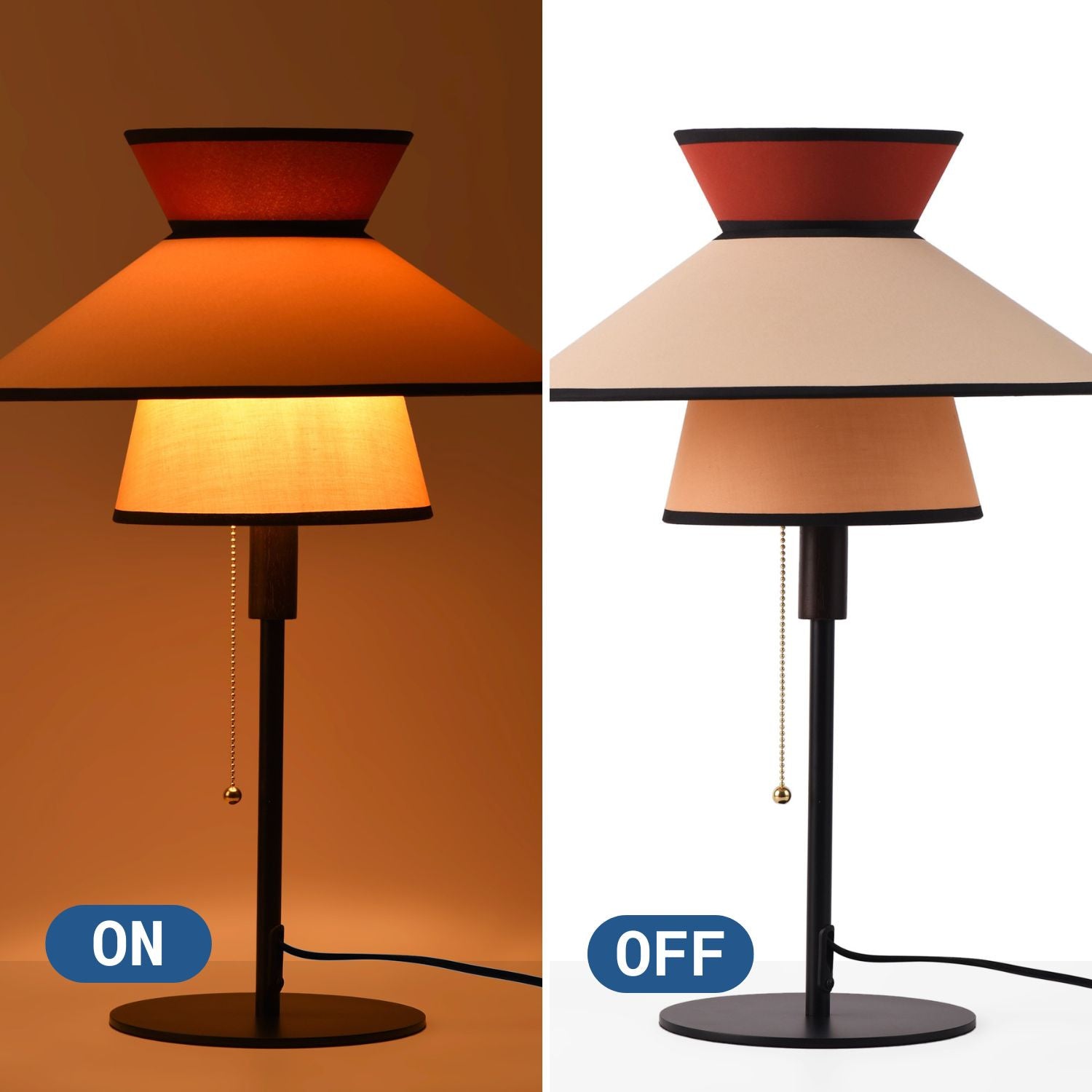 Lámpara de mesa de diseño "ALICE" - E27