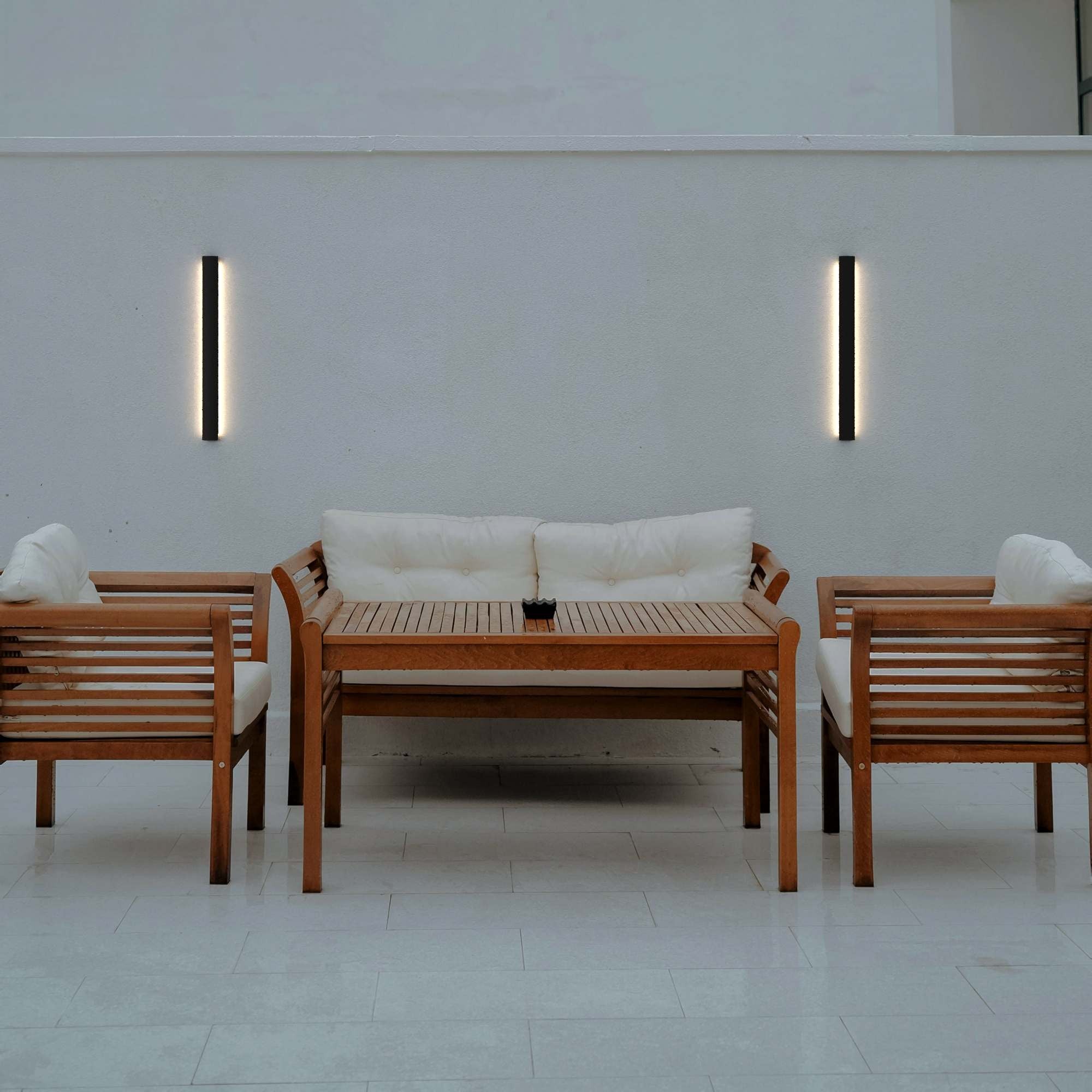 Aplique de pared interior/exterior - 14W - 2700K - 700mm - IP65