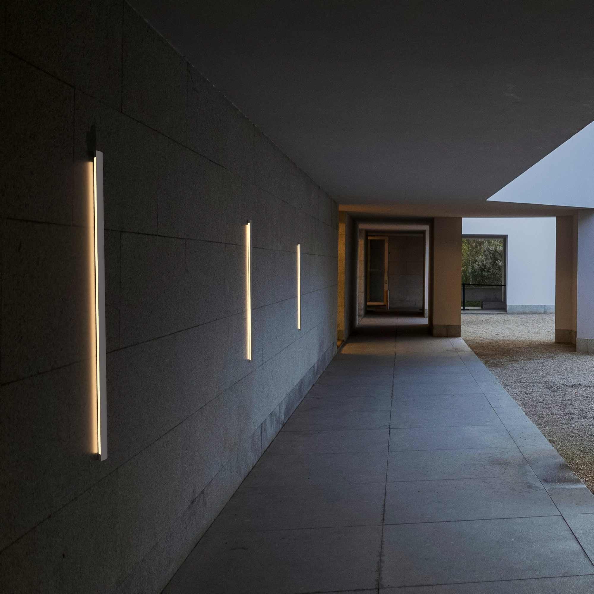 Aplique de pared interior/exterior - 22W - 2700K - 1100mm - IP65