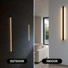 Aplique de pared interior/exterior - 22W - 2700K - 1100mm - IP65