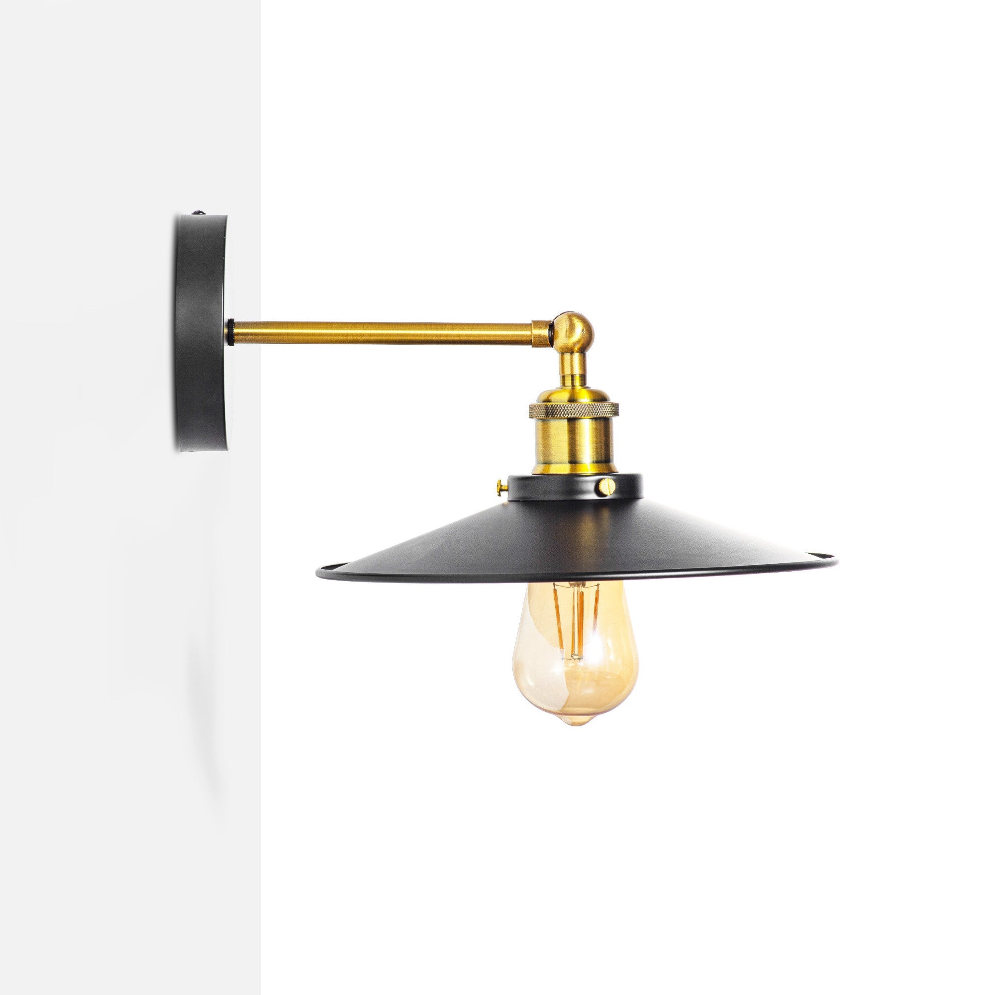 Aplique de pared retro "CLOCK WORK" - E27
