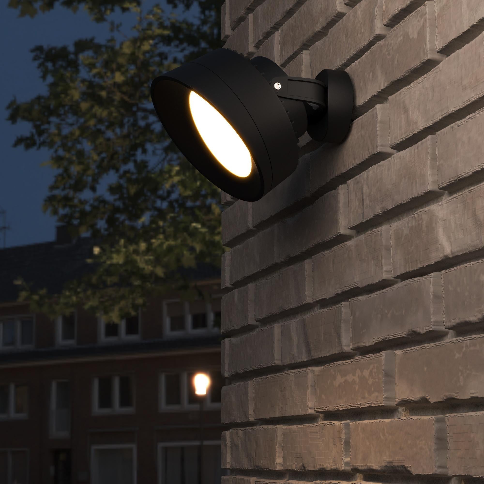 Aplique de pared exterior FUMAGALLI "TOMMY-EL" - GX53 - 3W - CCT