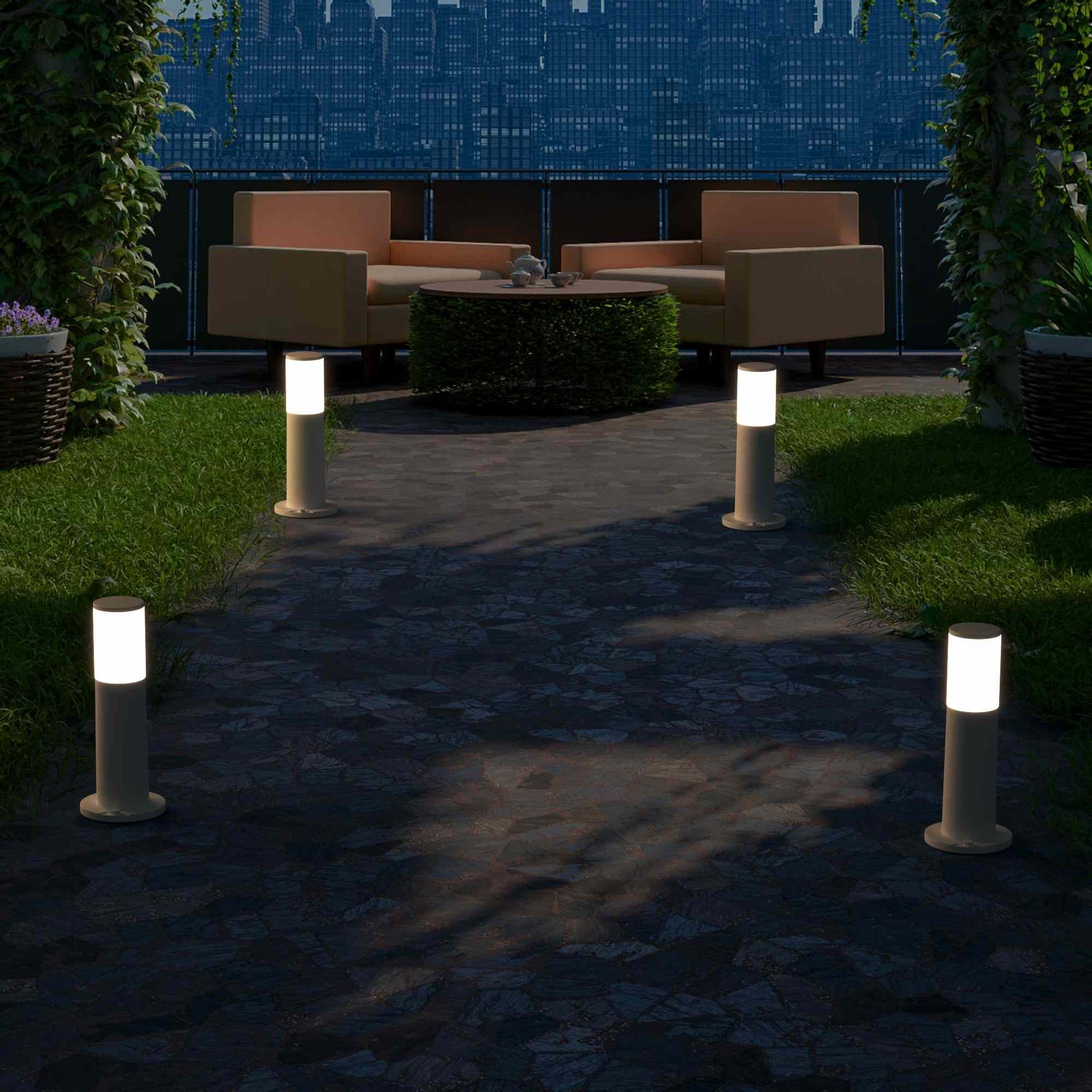 Bolardo para caminos LED FUMAGALLI "Amelia 400" - 8,5W - CCT