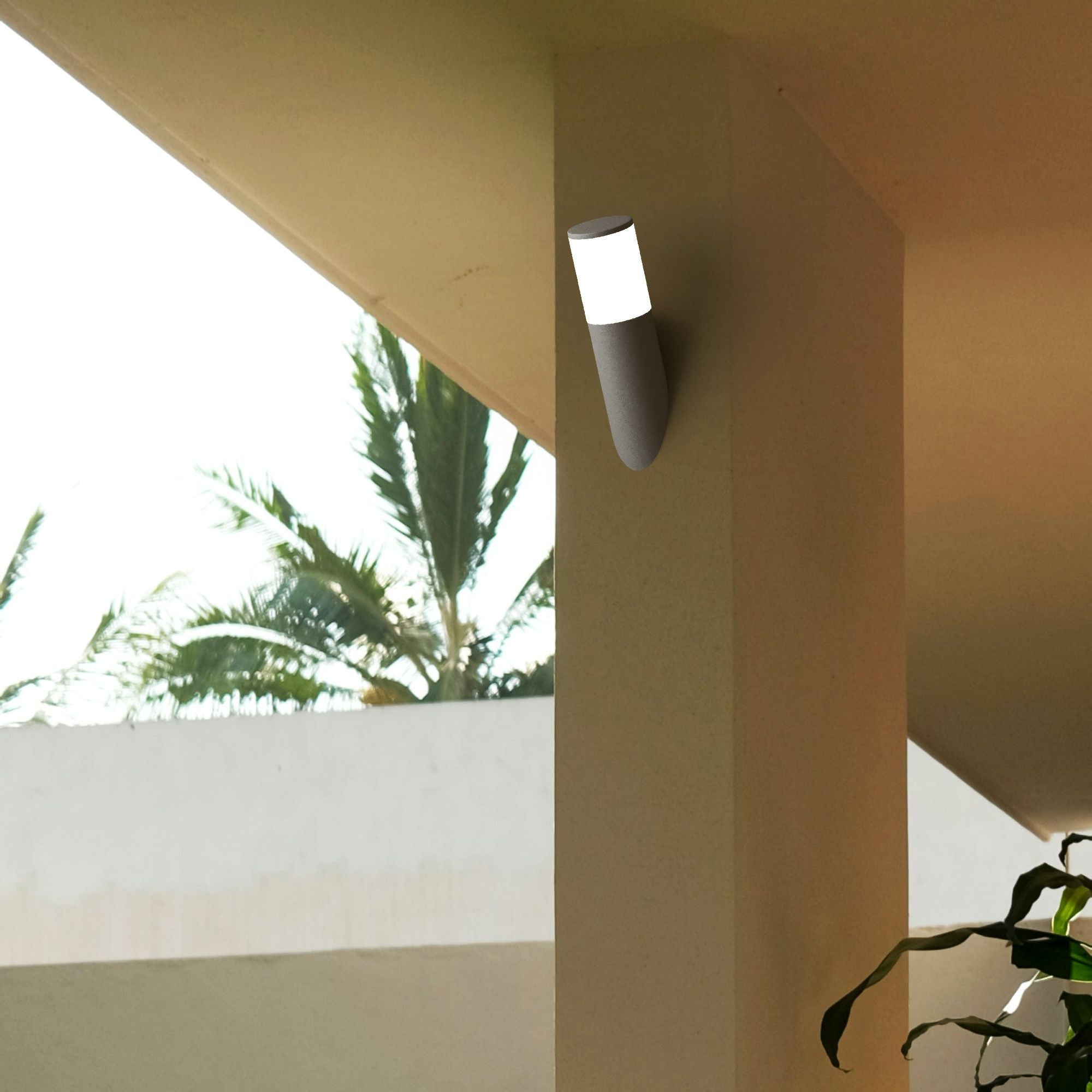 Aplique de pared LED inclinado FUMAGALLI "Amelia Wall" - E27 - IP55