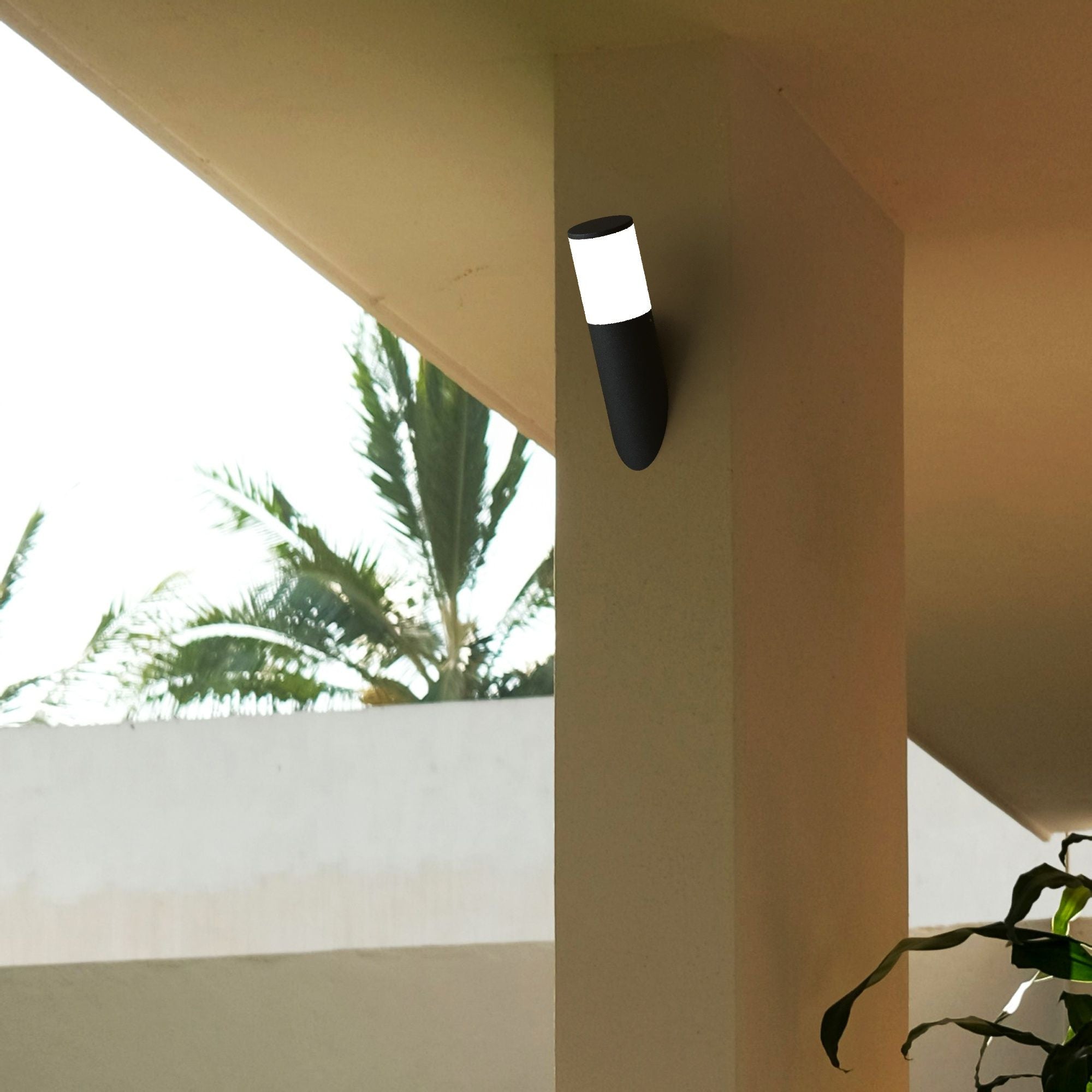Aplique de pared LED inclinado FUMAGALLI "Amelia Wall" - E27 - IP55