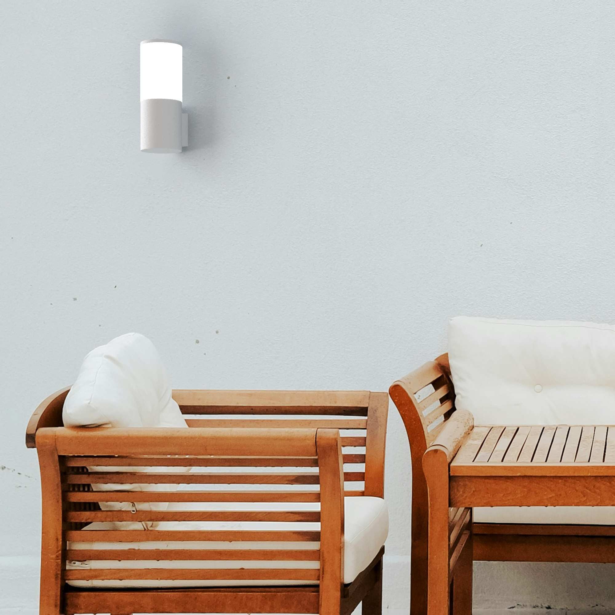 Aplique de pared FUMAGALLI "AMELIA WALL" - E27 - CCT - 8,5W - IP55