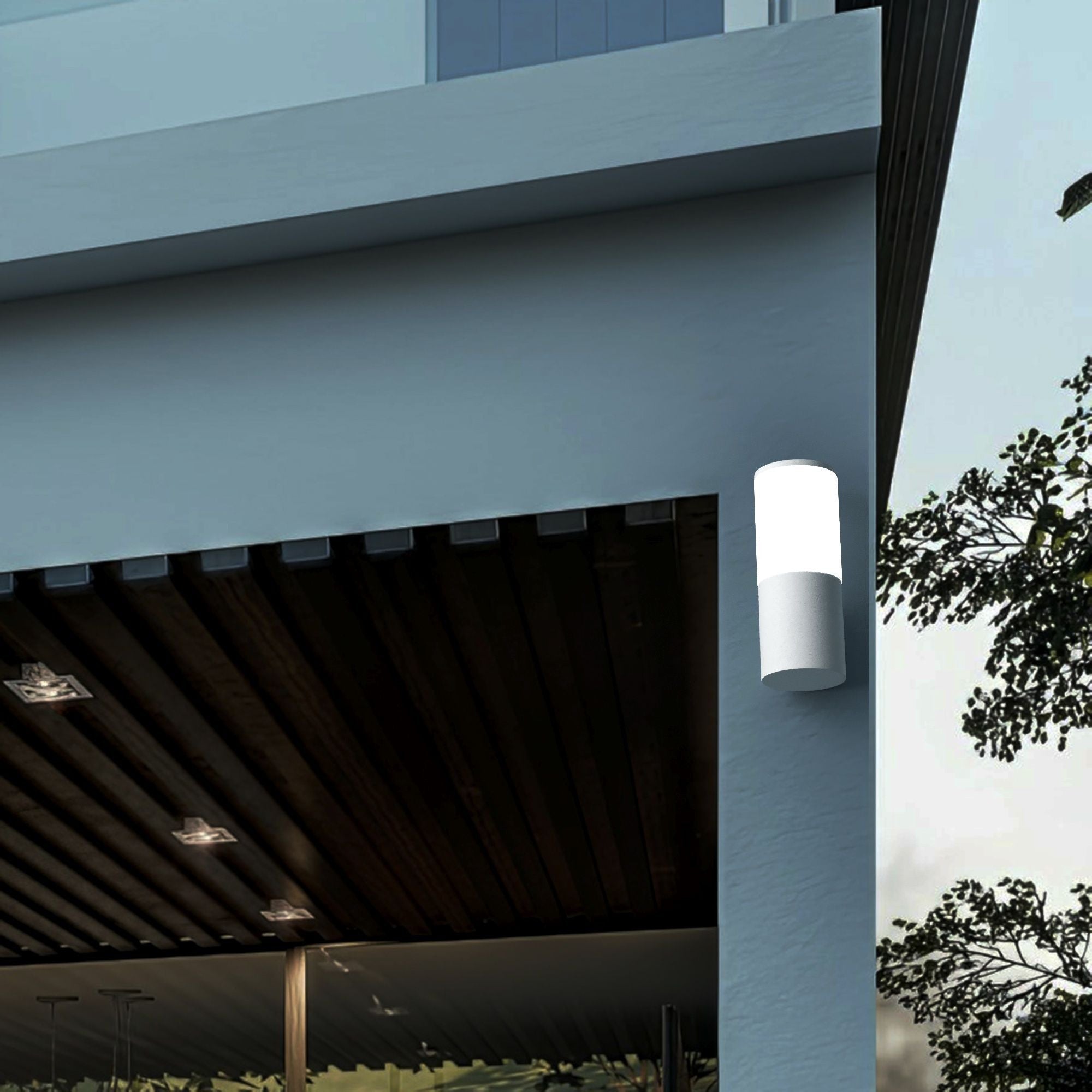 Aplique de pared FUMAGALLI "AMELIA WALL" - E27 - CCT - 8,5W - IP55