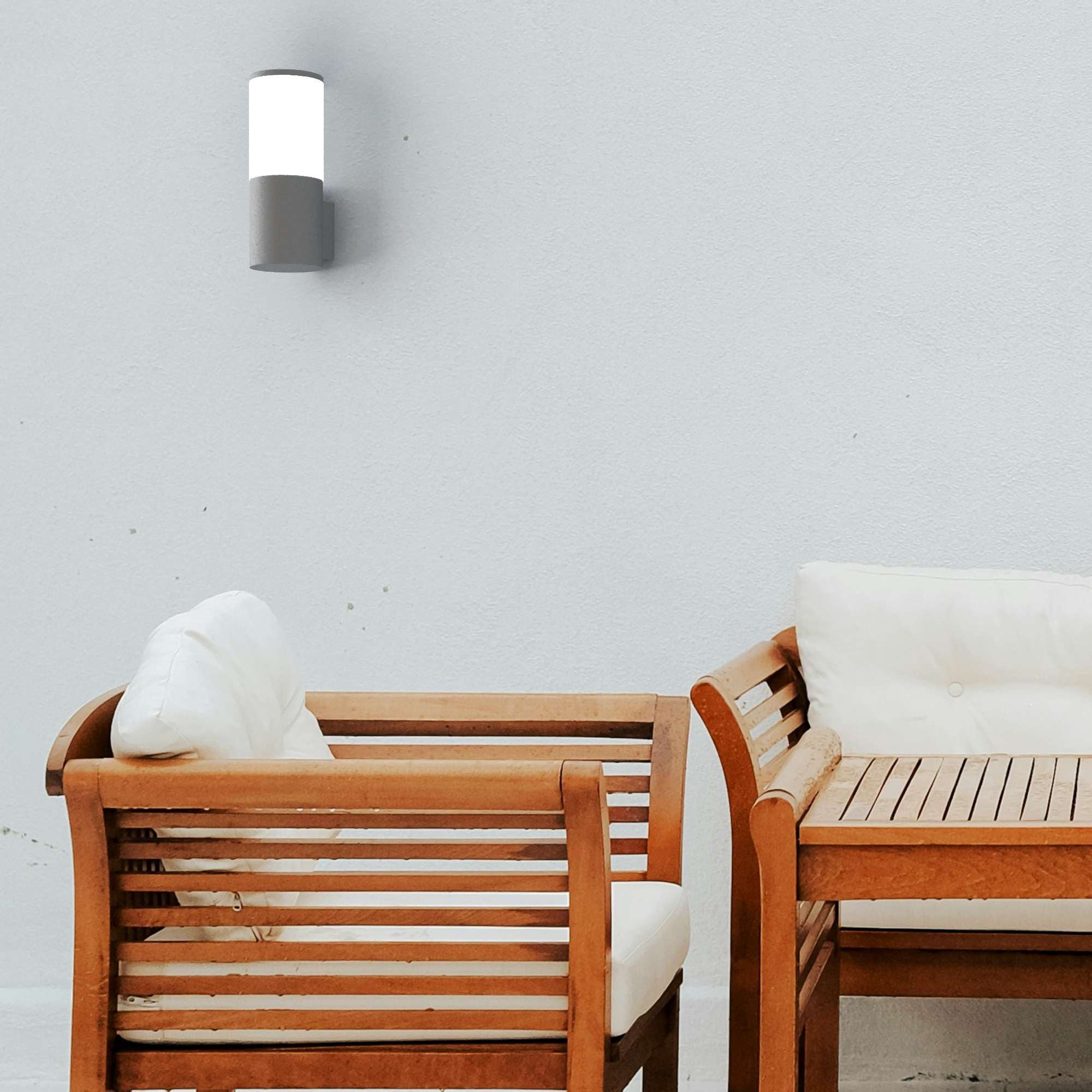 Aplique de pared FUMAGALLI "AMELIA WALL" - E27 - CCT - 8,5W - IP55