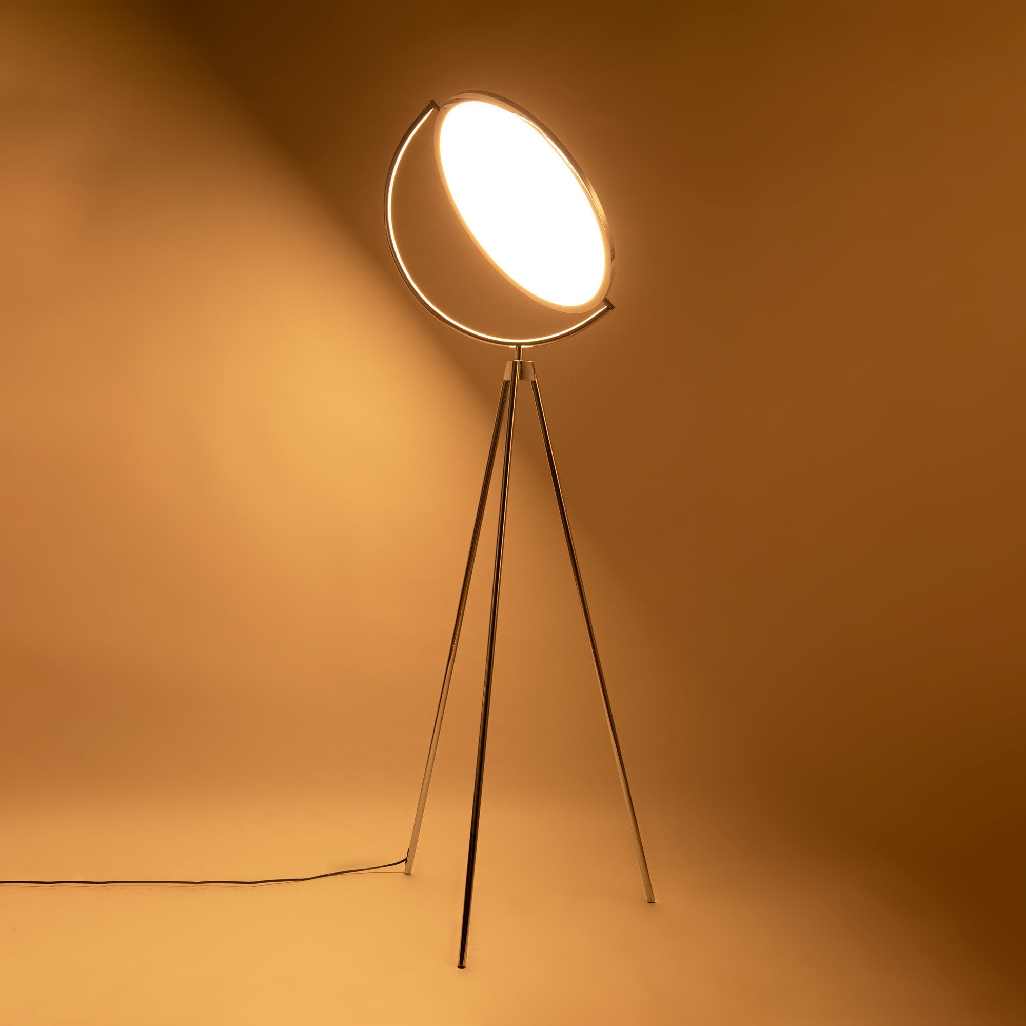 Lámpara de pie LED diseño "Eyes" - 26W - Luz cálida