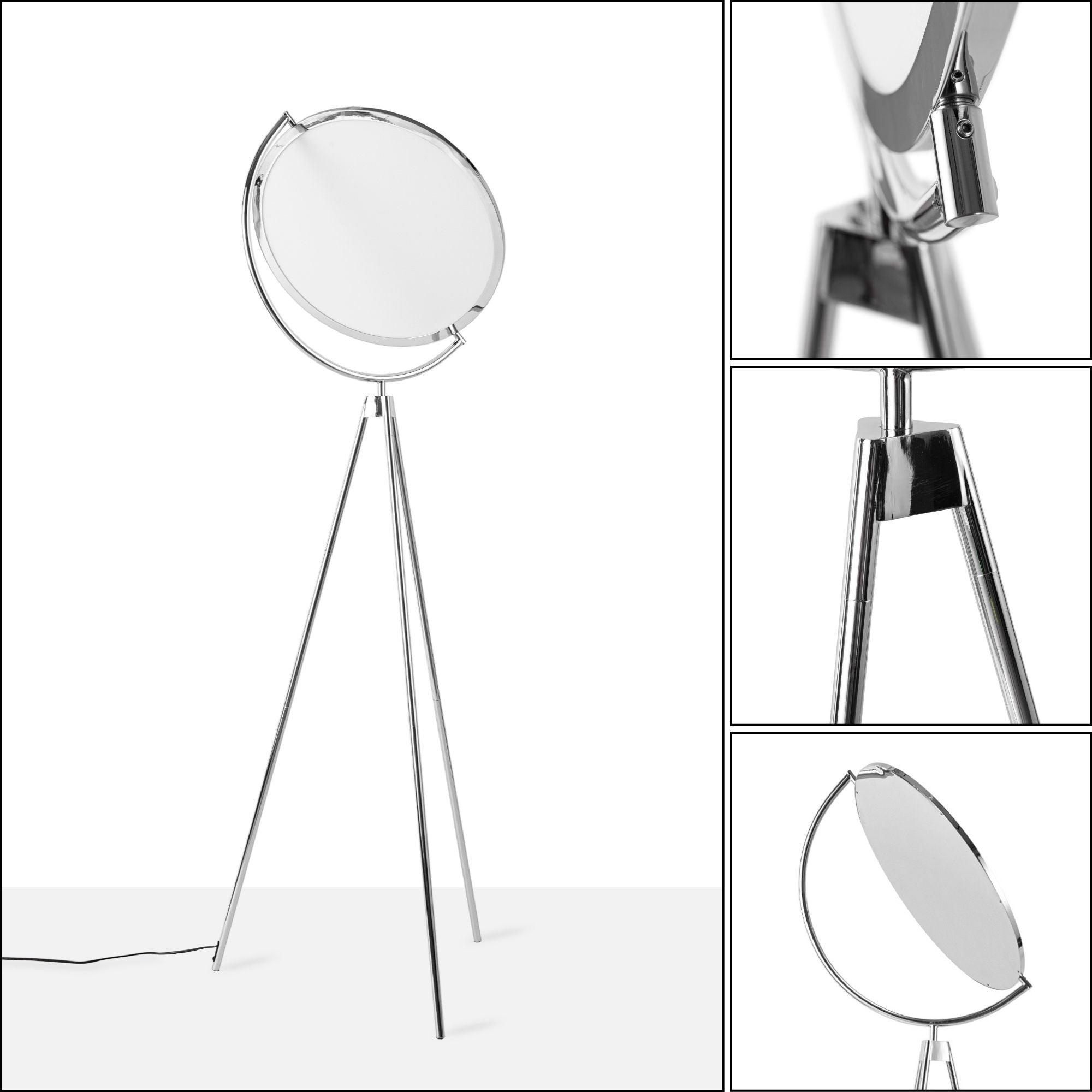 Lámpara de pie LED diseño "Eyes" - 26W - Luz cálida