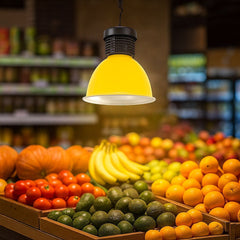 Campana LED 30W especial para fruterías y verdulerías
