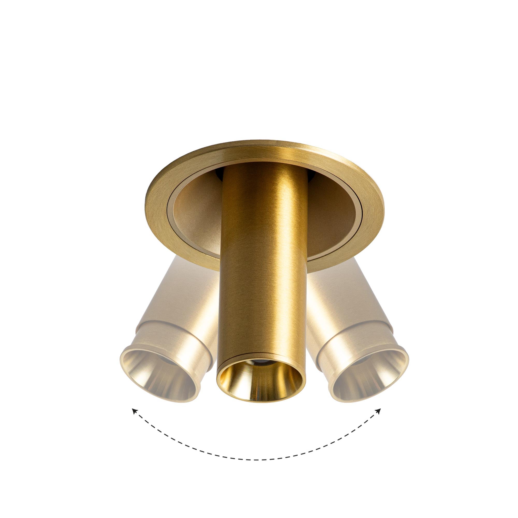 Foco LED empotrable orientable "ALAI" - Zoom - 100mm - 2800K - LED COB - chip Cree - 7W