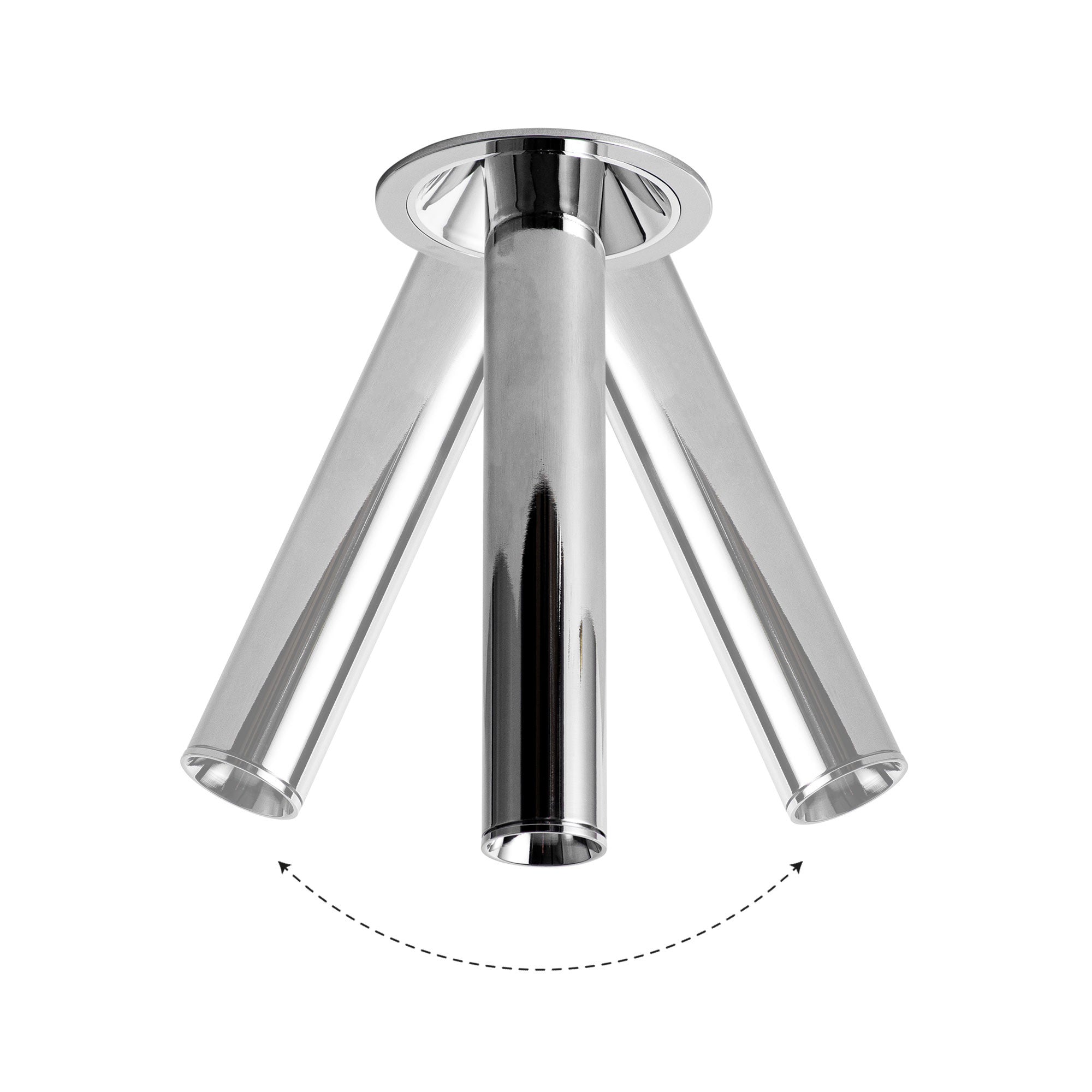 Foco LED empotrable orientable "ALAI" - Zoom - 200mm - 2800K - LED COB - chip Cree - 7W