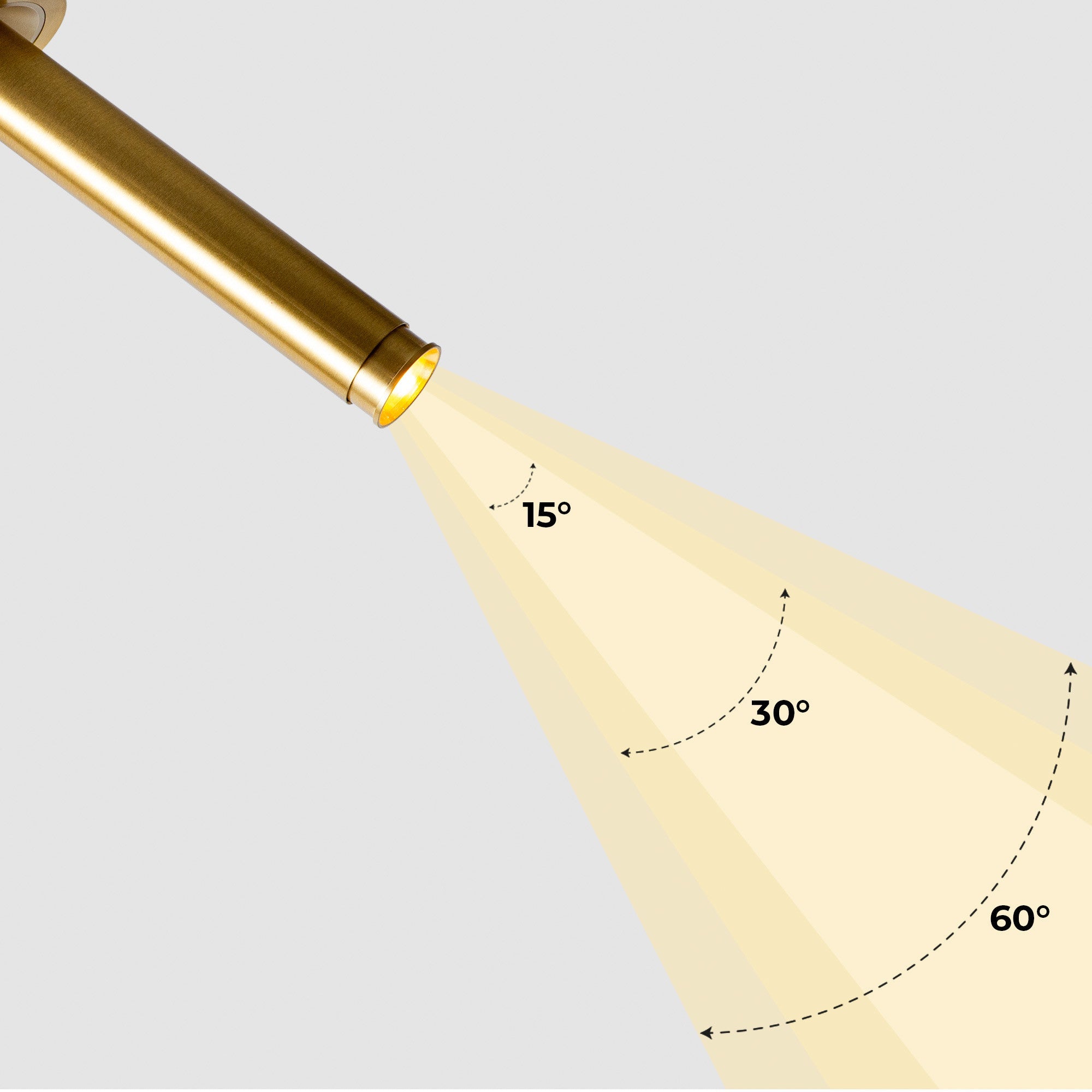Foco LED empotrable orientable "ALAI" - Zoom - 200mm - 2800K - LED COB - chip Cree - 7W