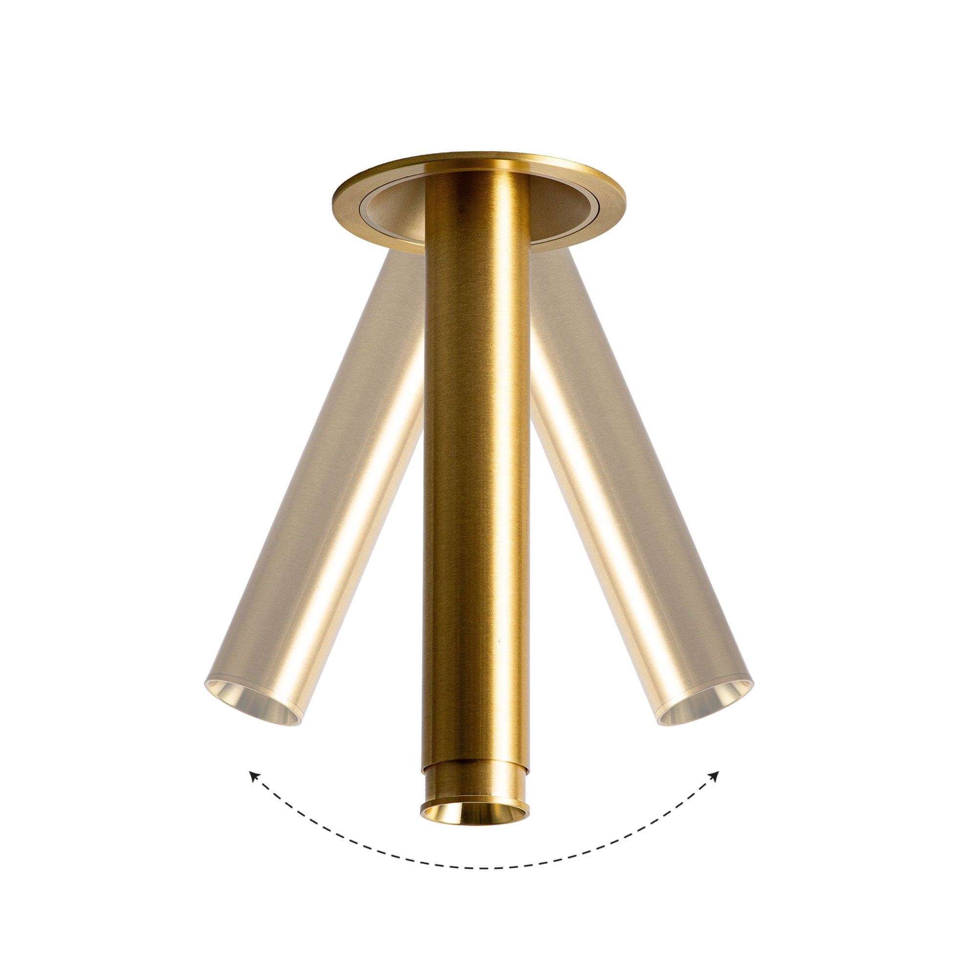 Foco LED empotrable orientable "ALAI" - Zoom - 200mm - 2800K - LED COB - chip Cree - 7W