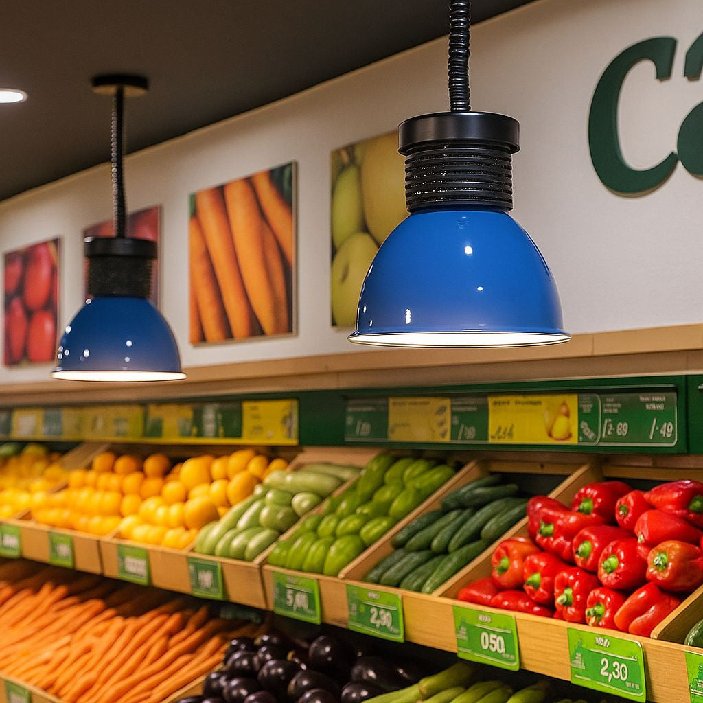 Campana LED 30W especial para Verdulerías
