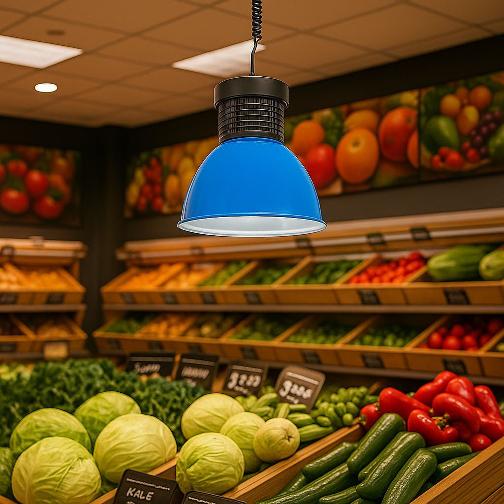 Campana LED 30W especial para Verdulerías